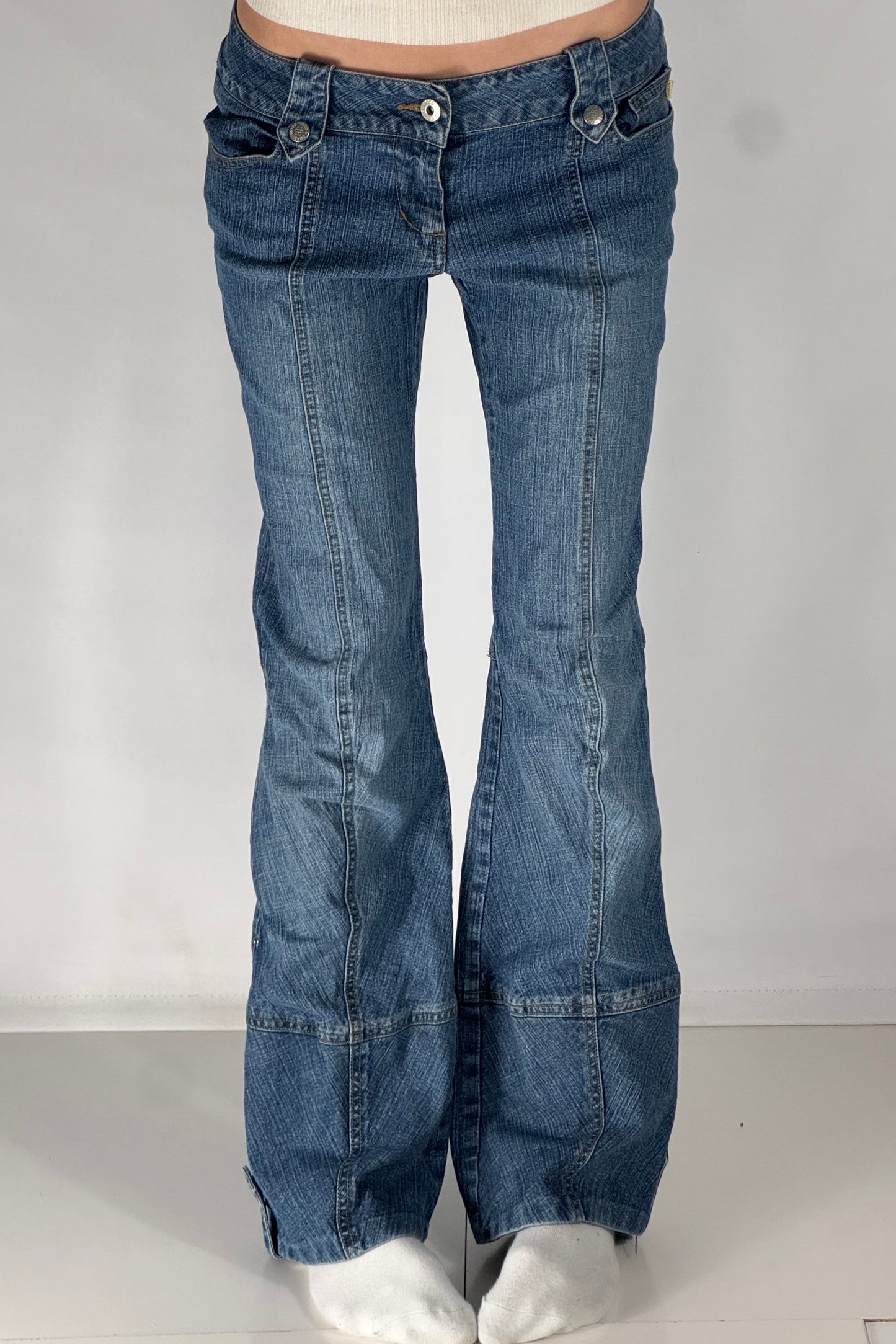 Lågmidjade jeans stl: XS
