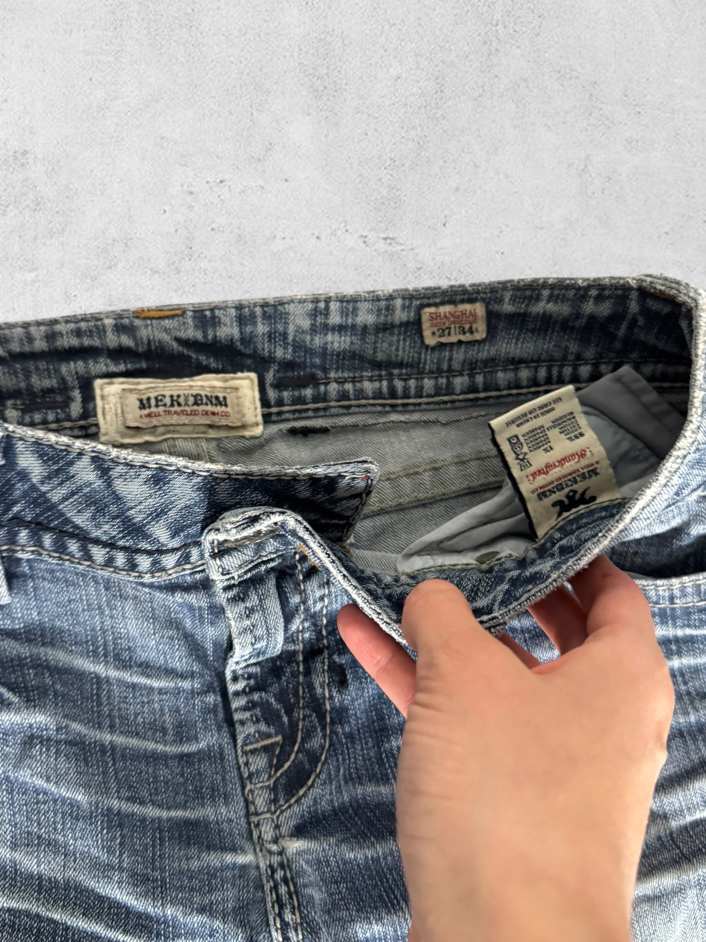 Lågmidjade jeans stl: M