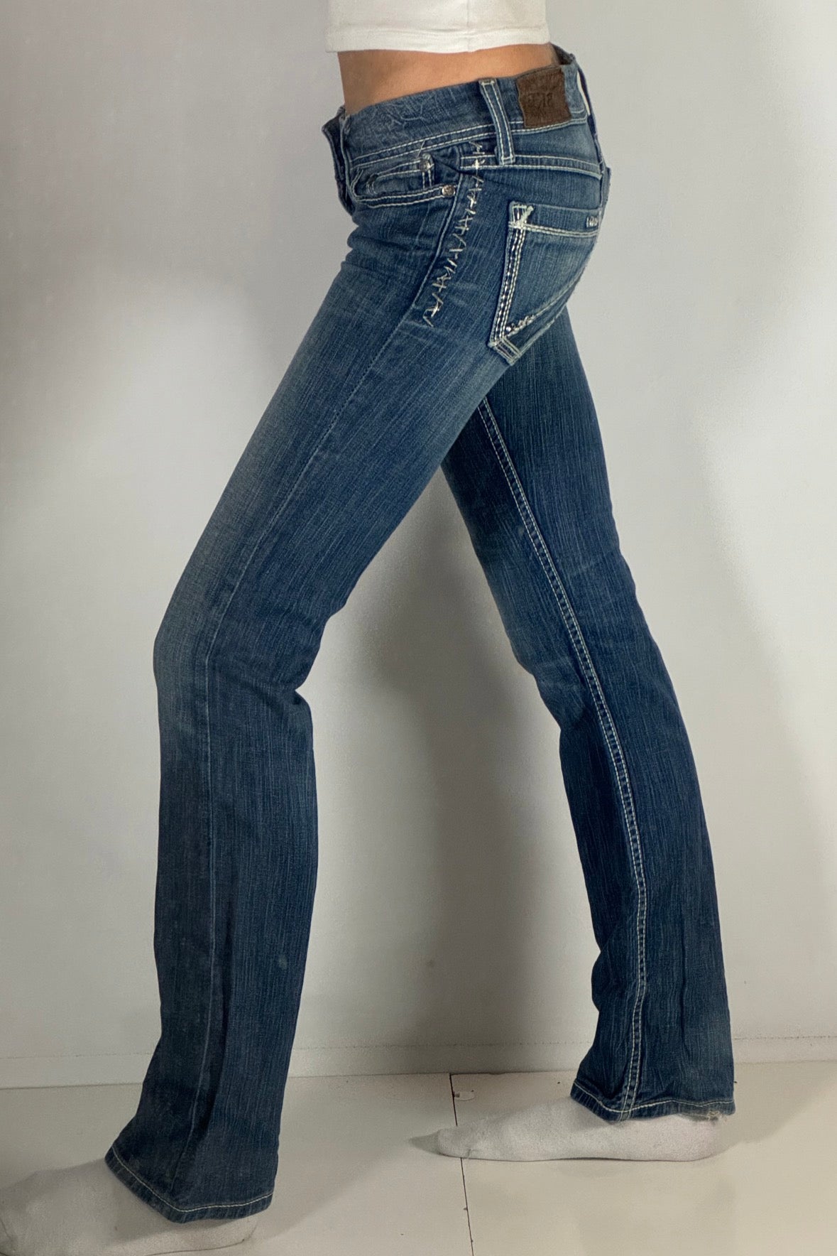 Lågmidjade jeans stl: XS