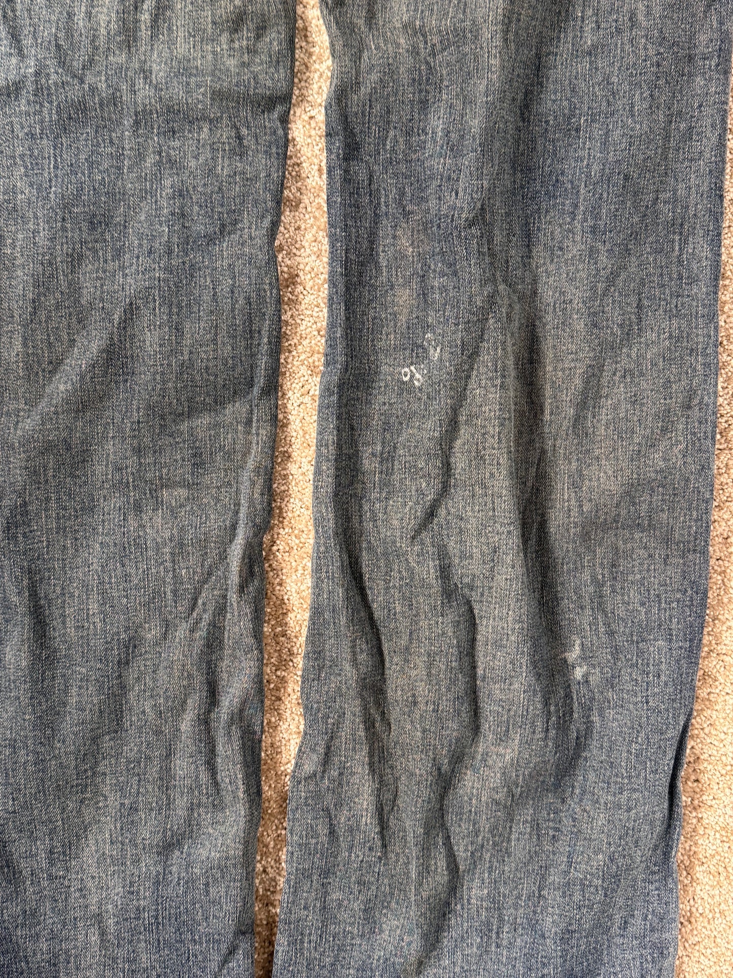 Utsvingte jeans str: S