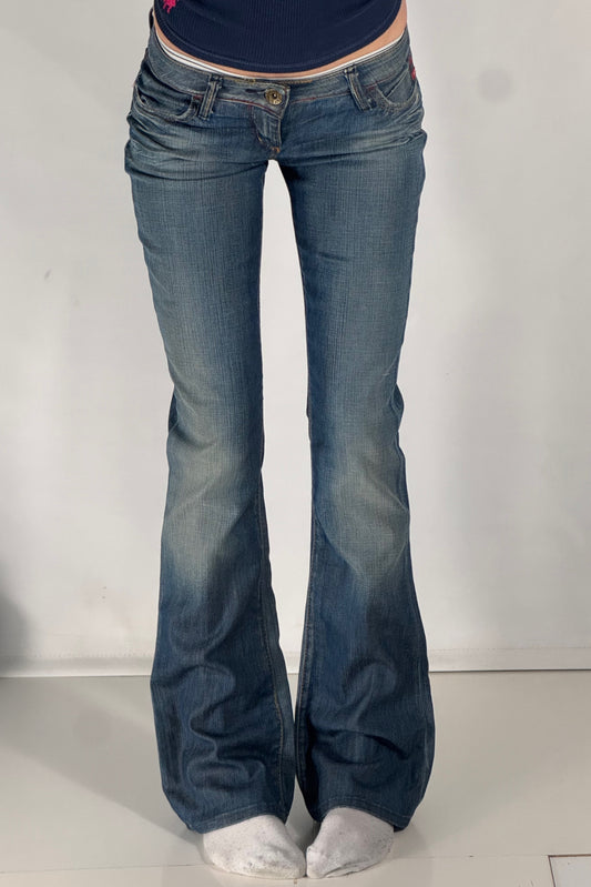 Lågmidjade jeans stl: XXS