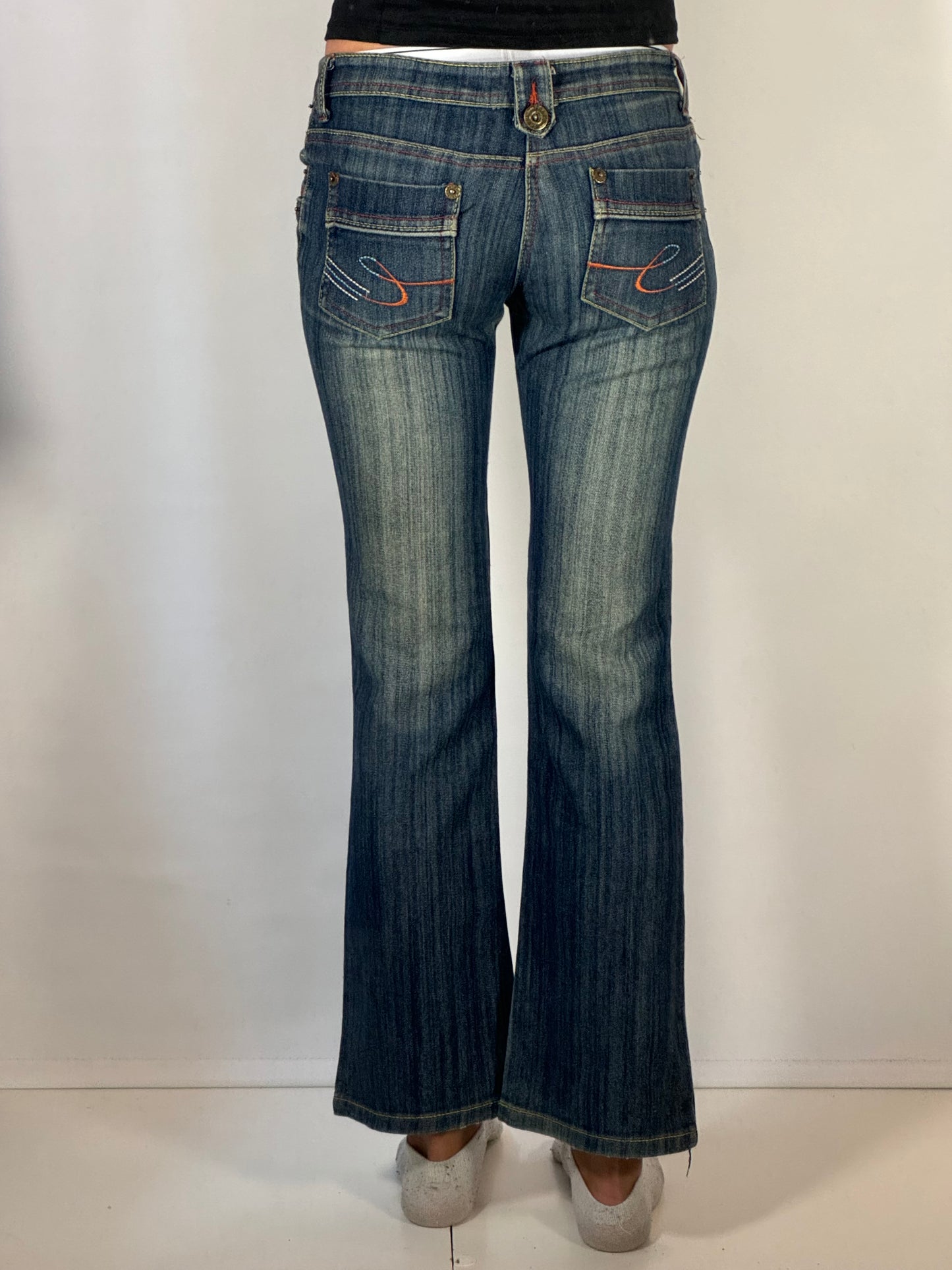 Lågmidjade jeans stl: S