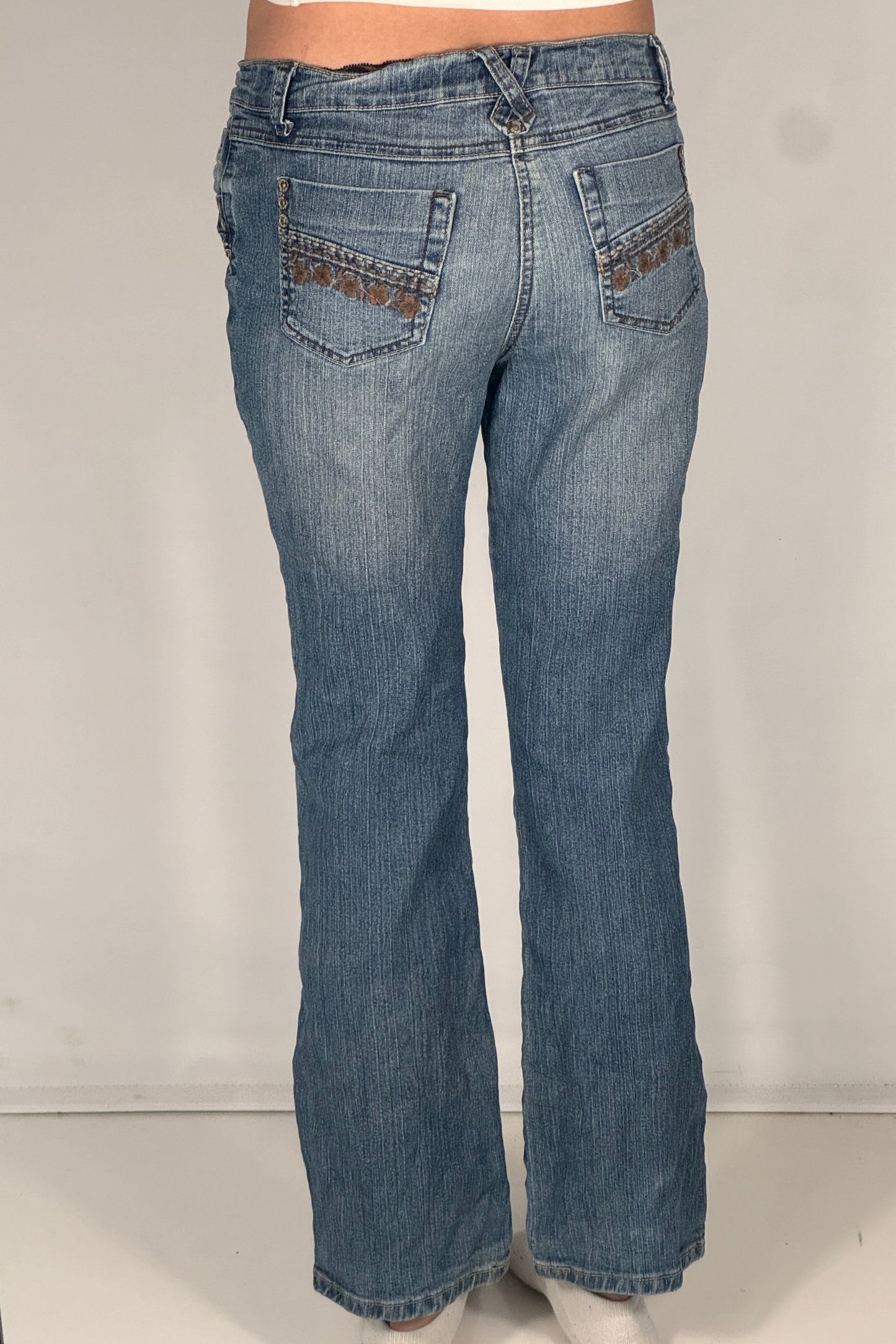 Lågmidjade jeans stl: S