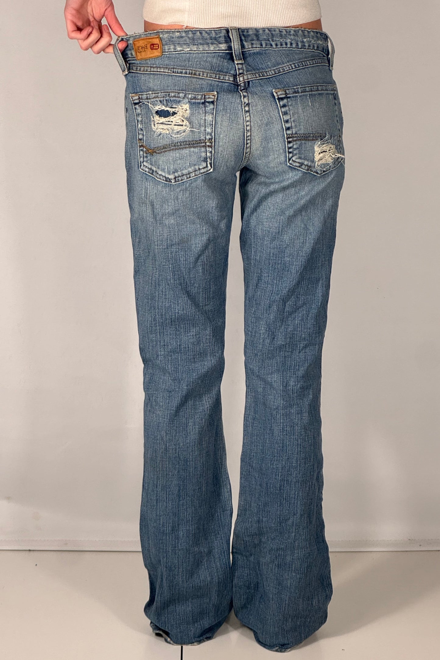 Lågmidjade jeans stl: S/M