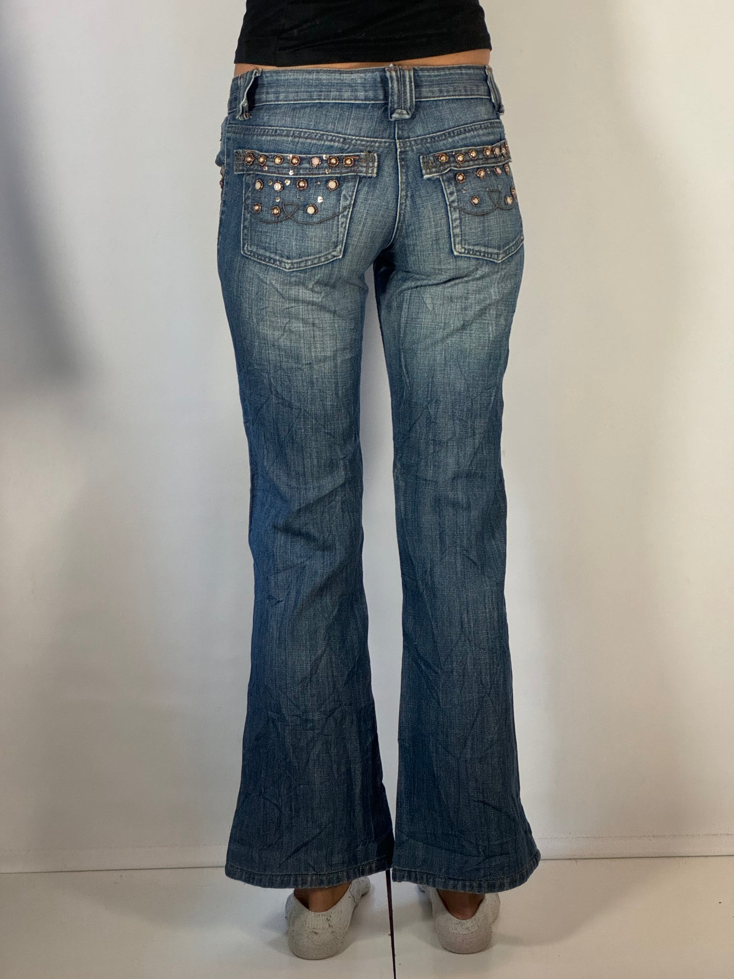 Lågmidjade jeans stl: XS