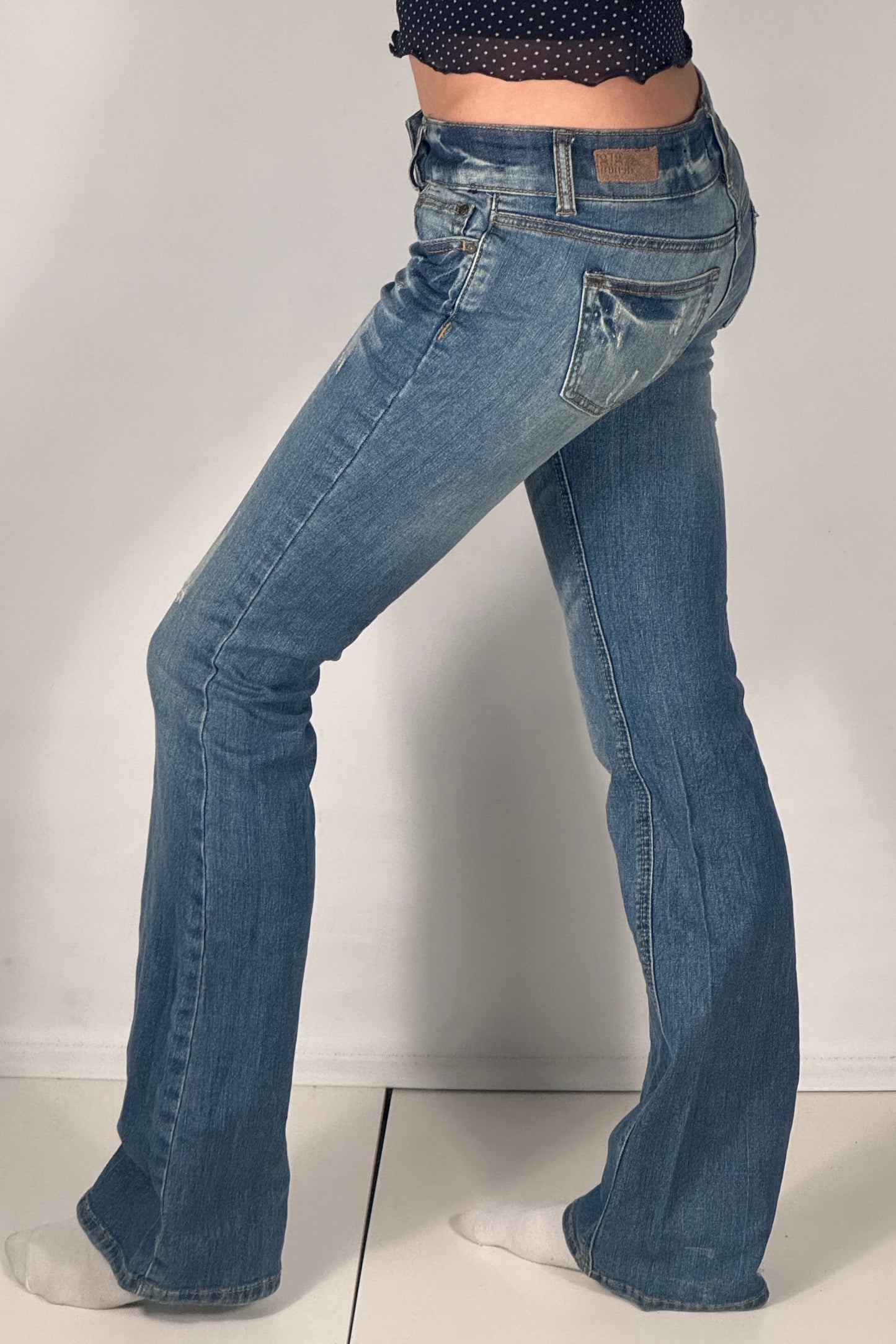 Lågmidjade jeans stl: XXS