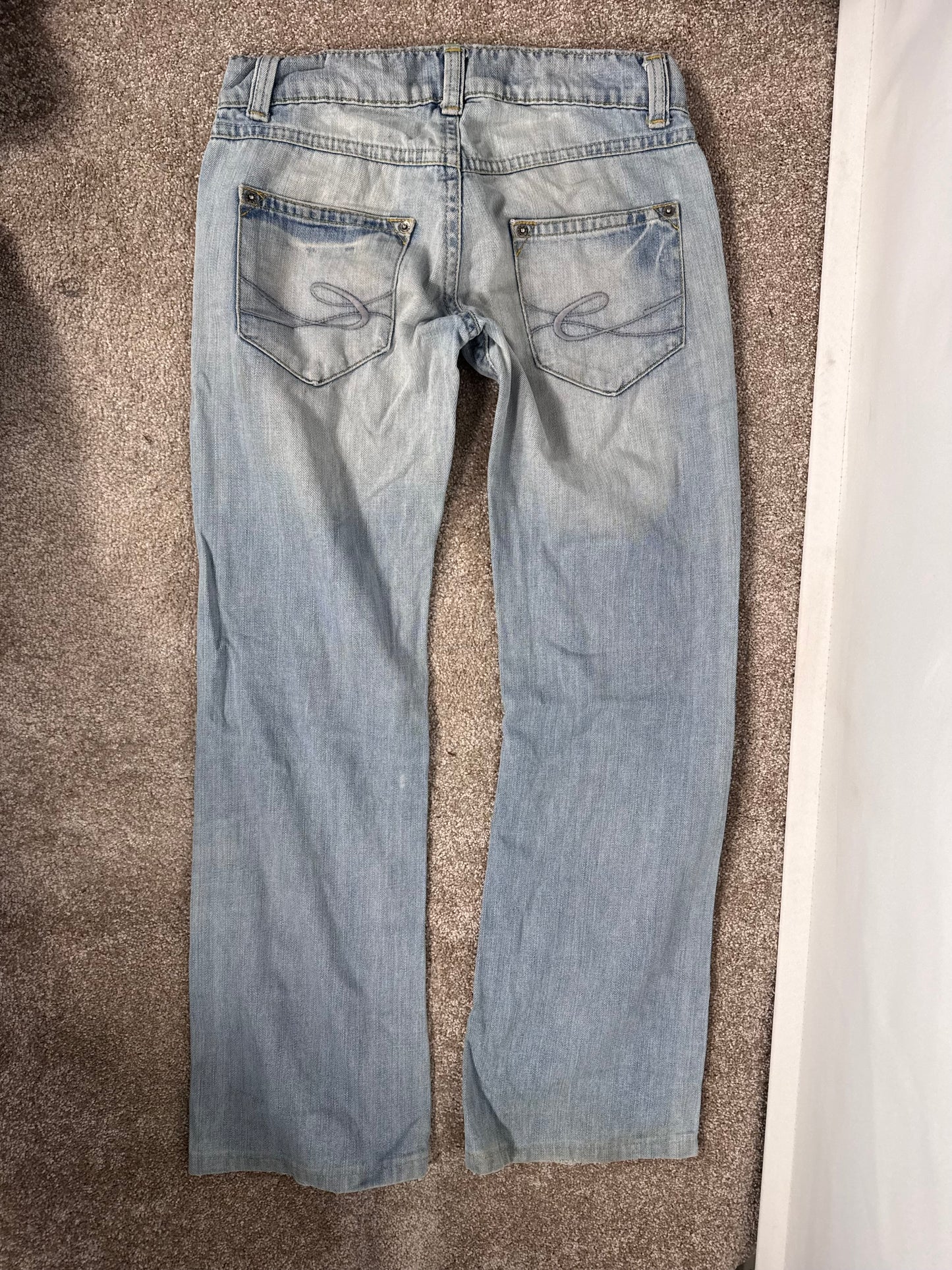 Lågmidjade jeans stl: S