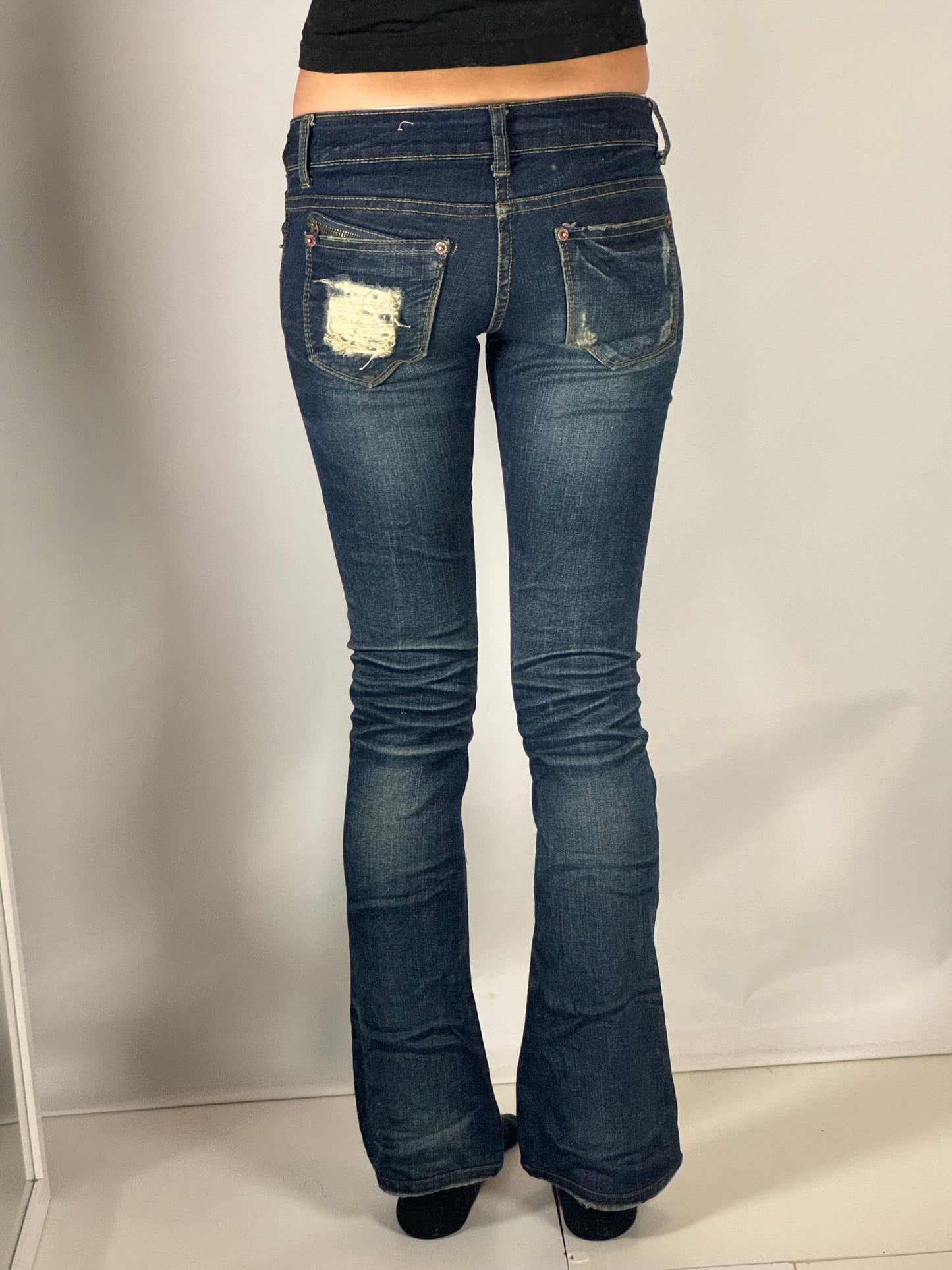 Lågmidjade jeans stl: XXS