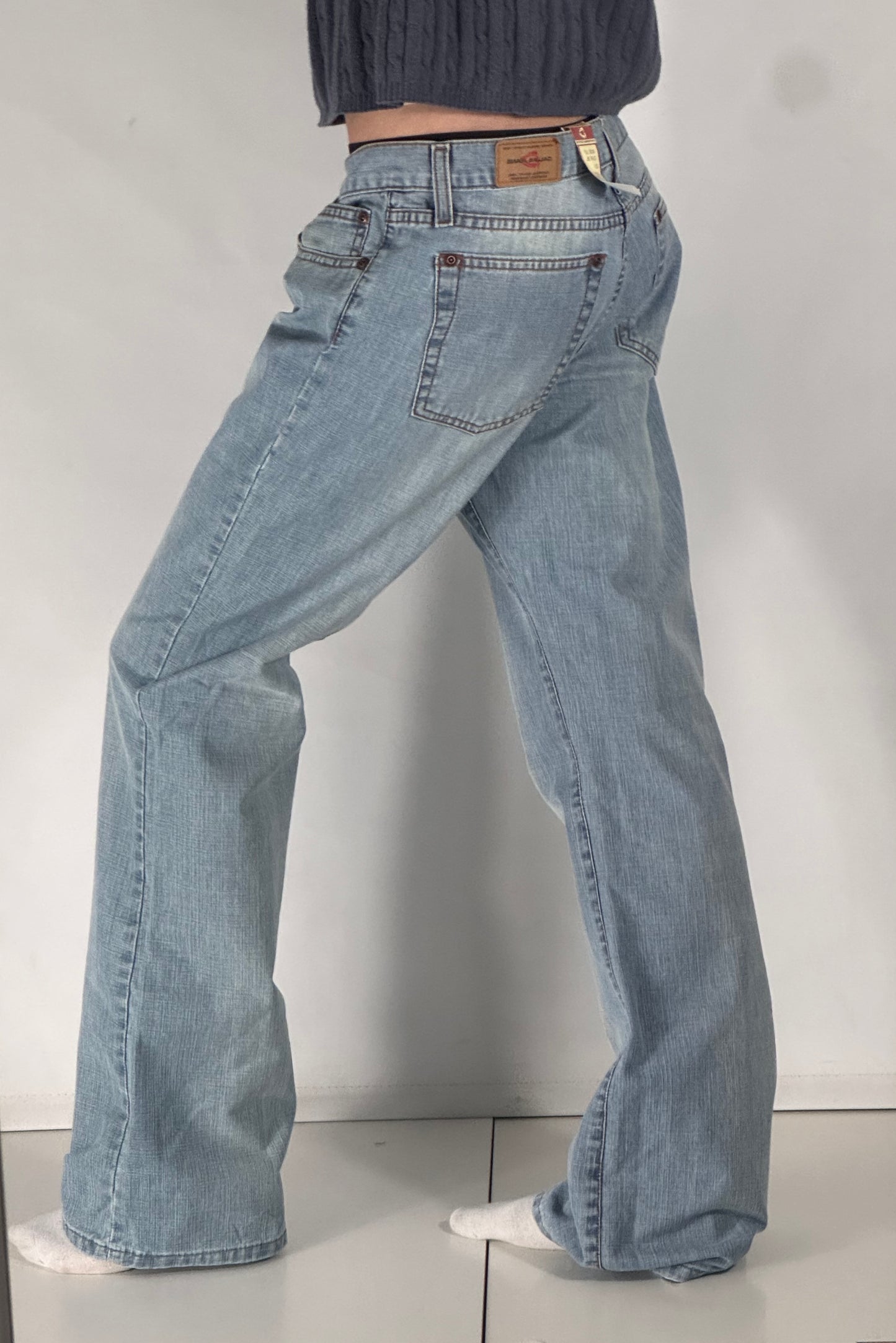 Lågmidjade jeans stl: S/M