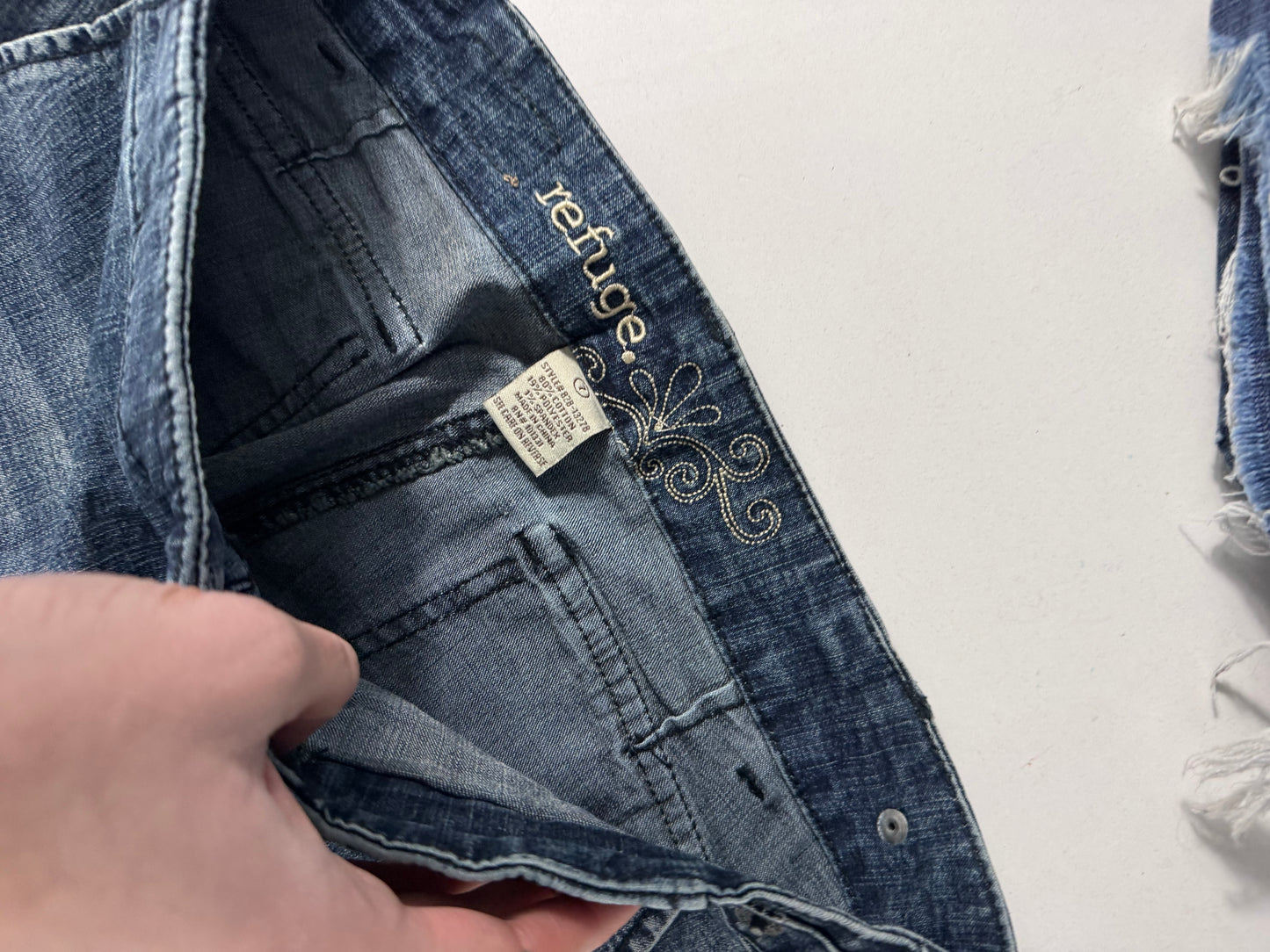Lågmidjade jeans stl: S
