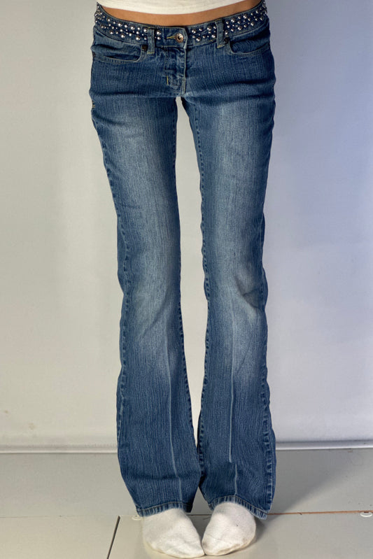 Lågmidjade jeans stl: XS