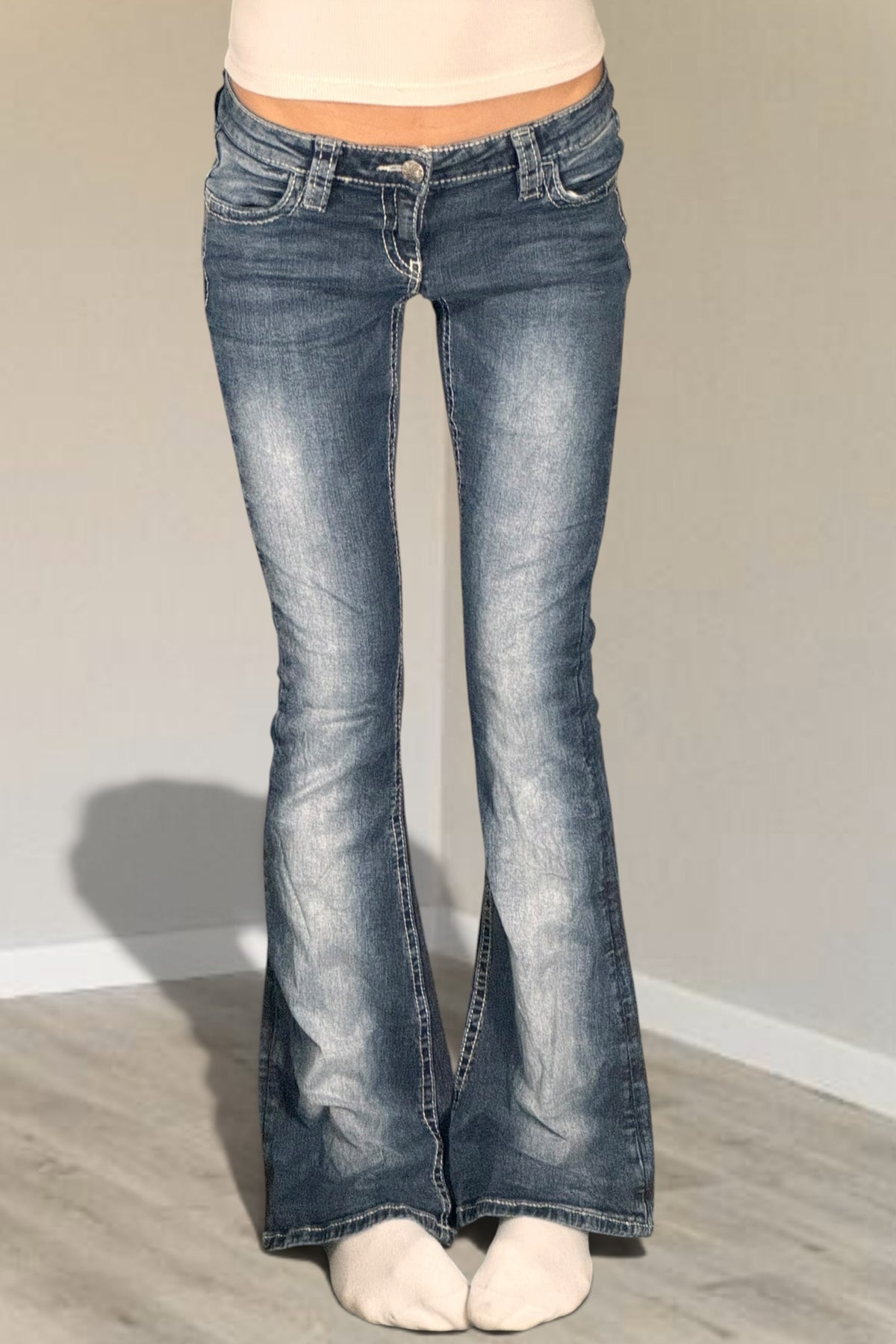 Lågmidjade jeans stl: XS