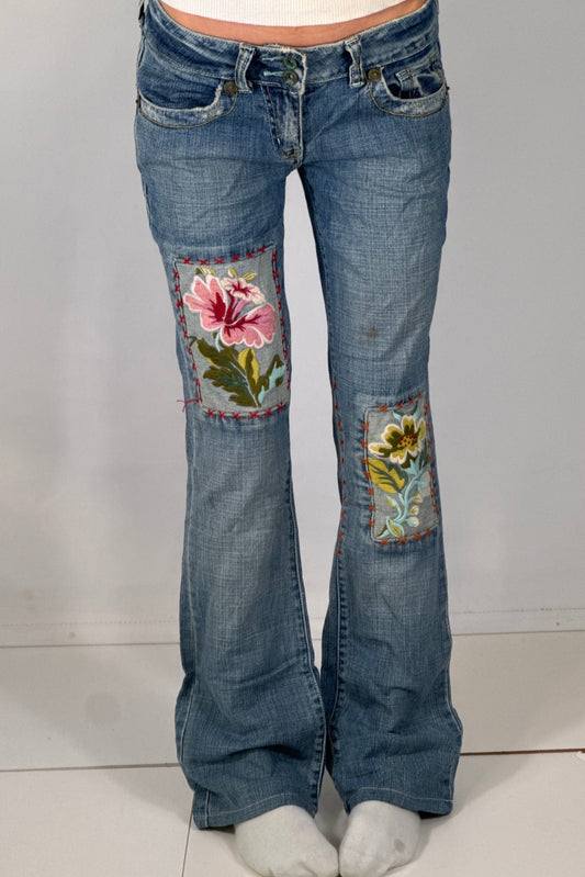 Lågmidjade jeans stl: S