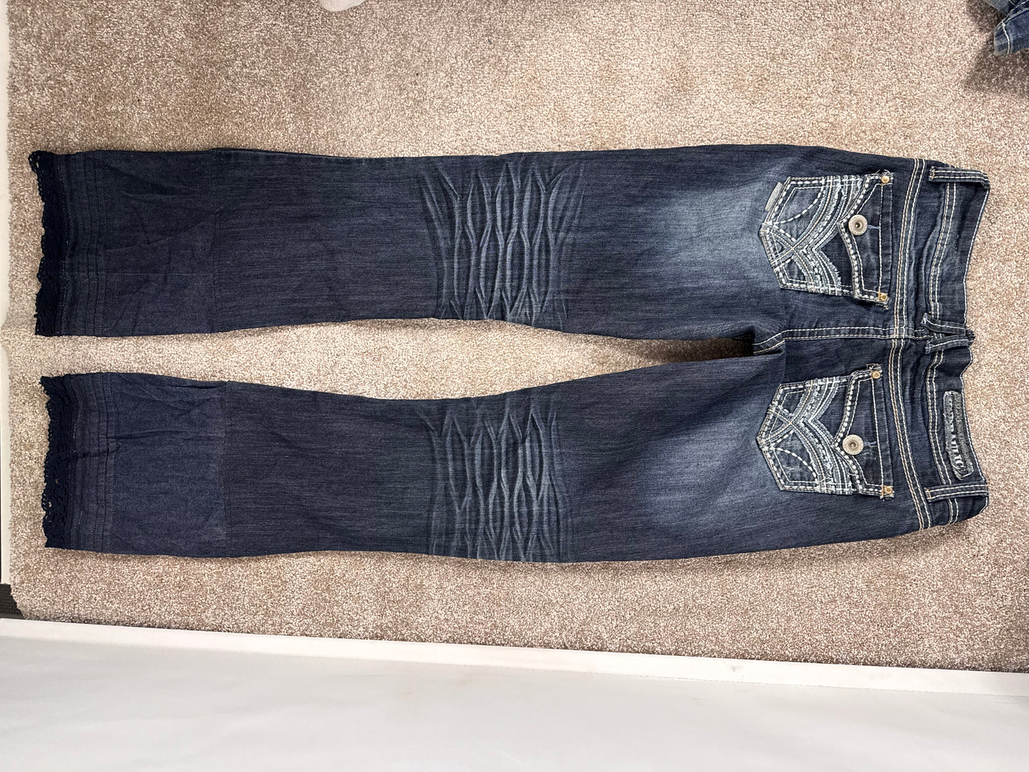 Lågmidjade jeans stl: S