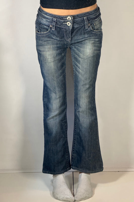 Lågmidjade jeans stl: S