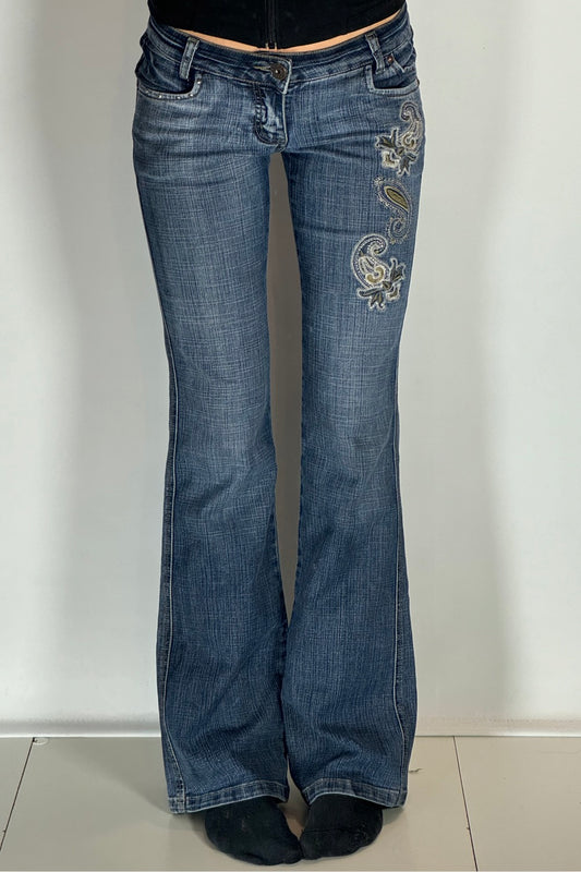 Lågmidjade jeans stl: XS