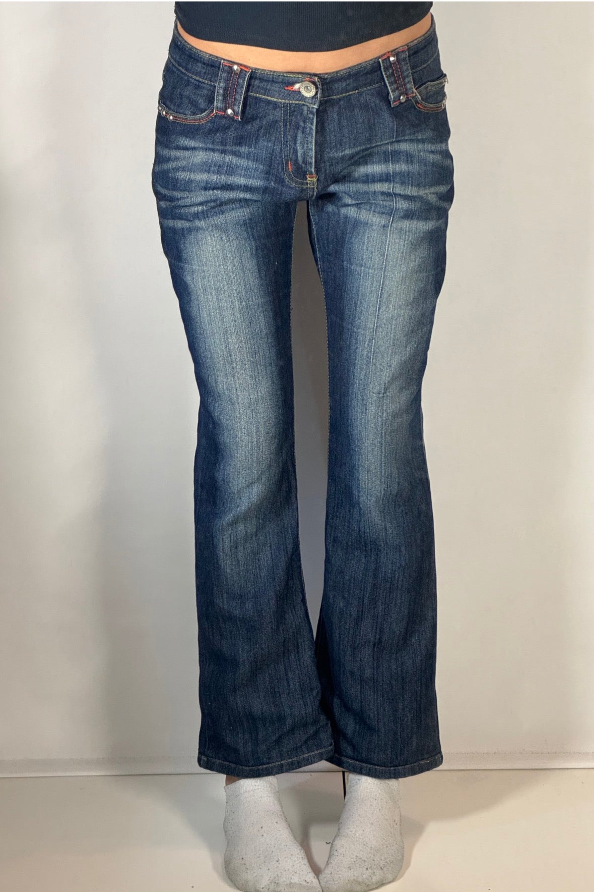 Lågmidjade jeans stl: