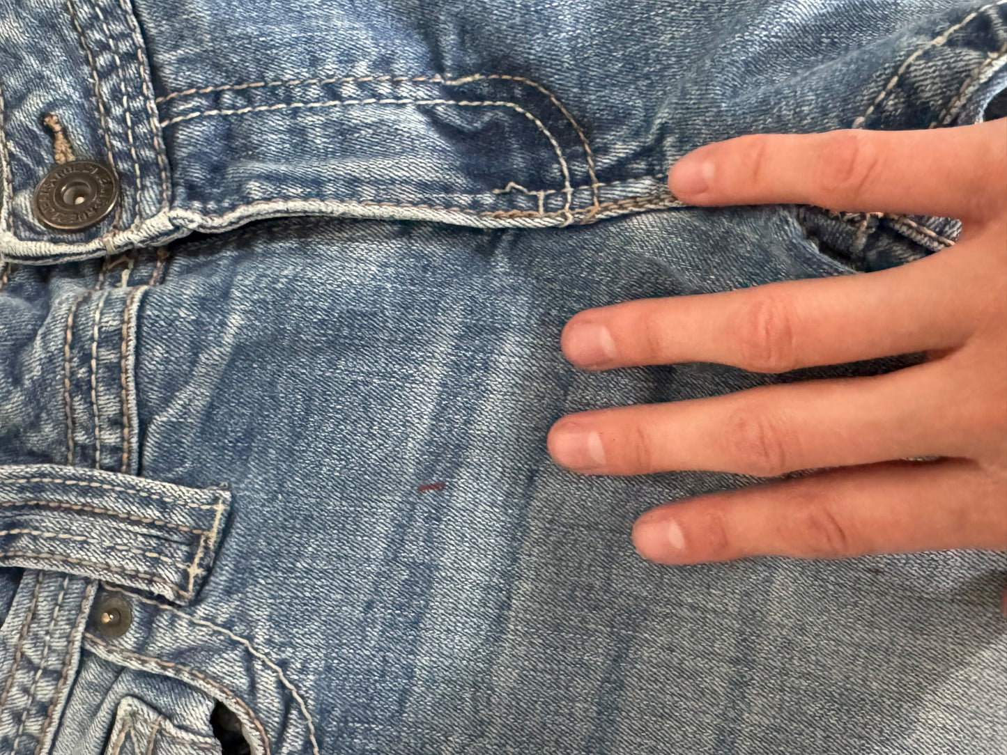 Lågmidjade jeans stl: XS