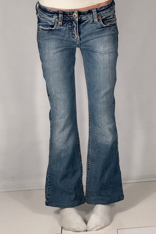 Lågmidjade jeans stl: XS/S