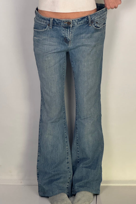 Lågmidjade jeans stl: M