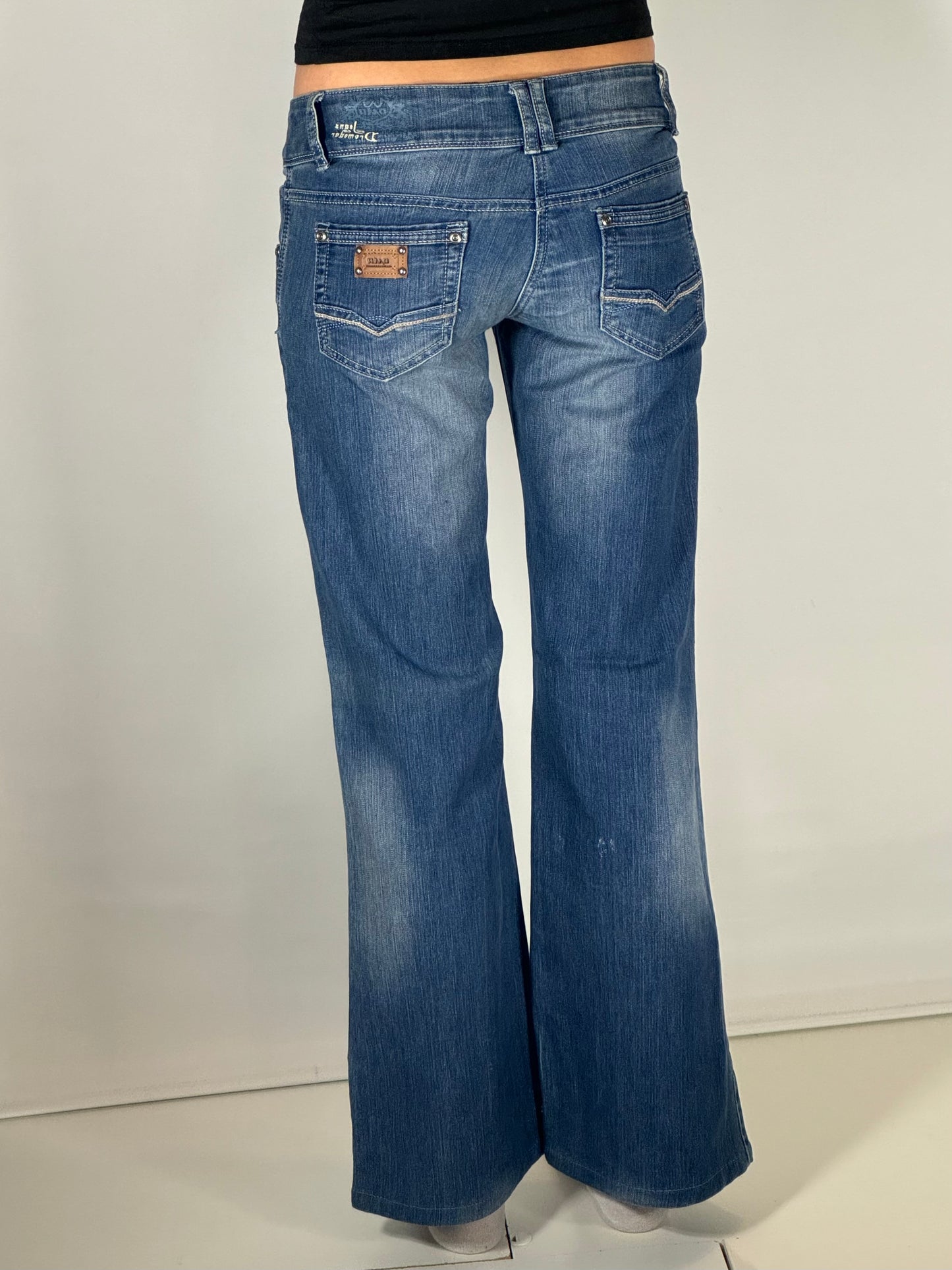 Lågmidjade jeans stl: XS/S