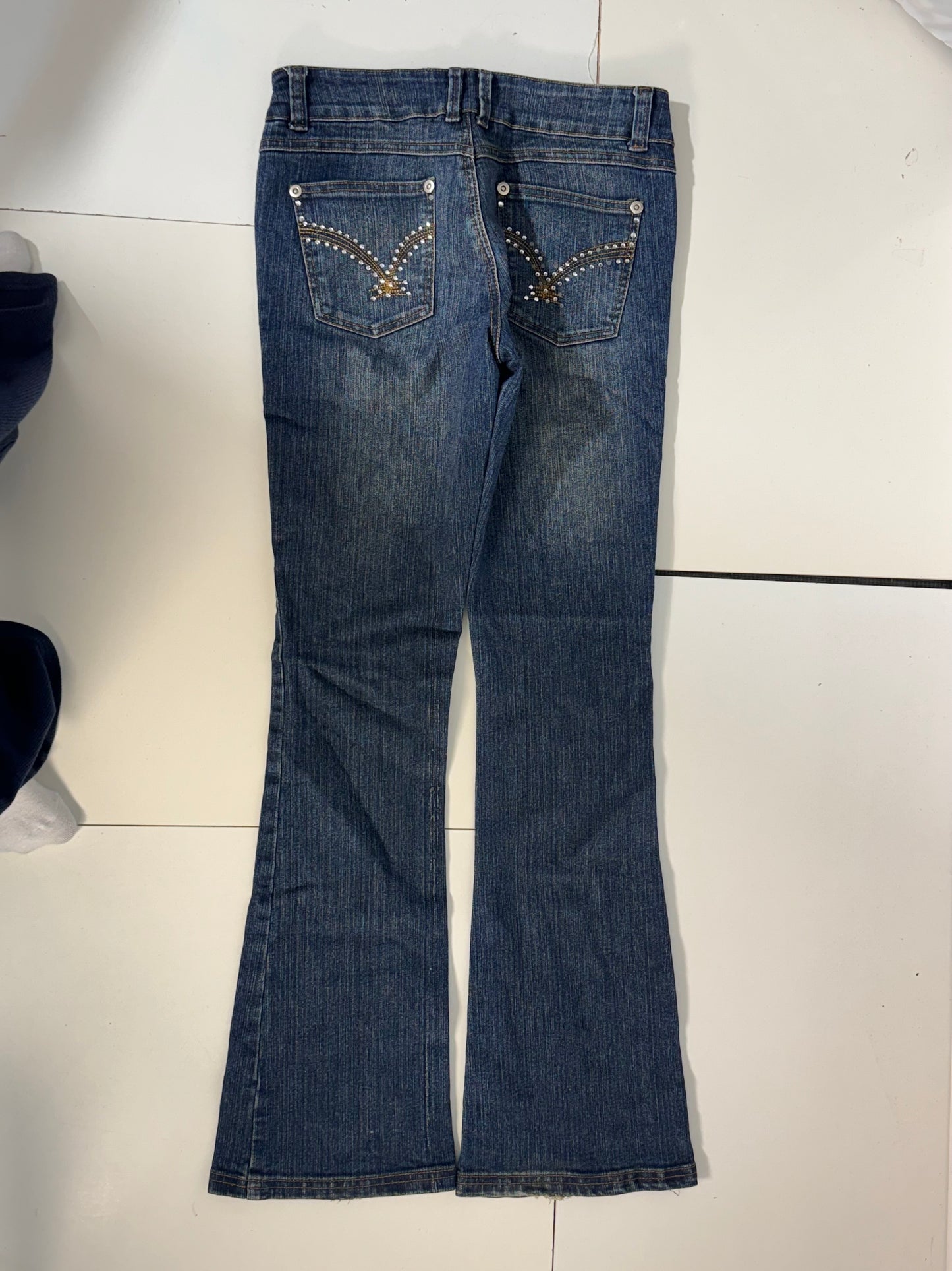 Lågmidjade jeans stl: XS