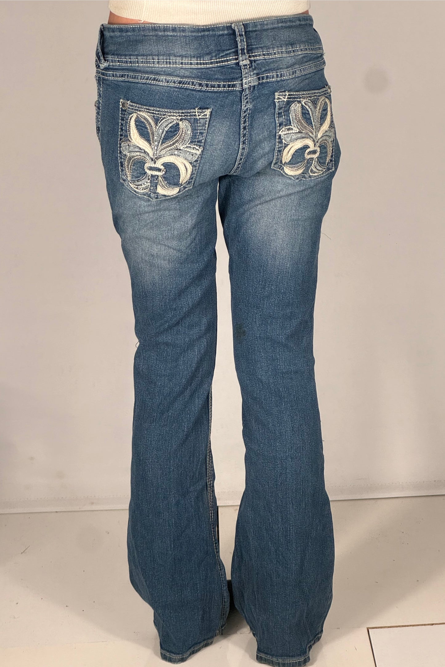 Lågmidjade jeans stl: S/M