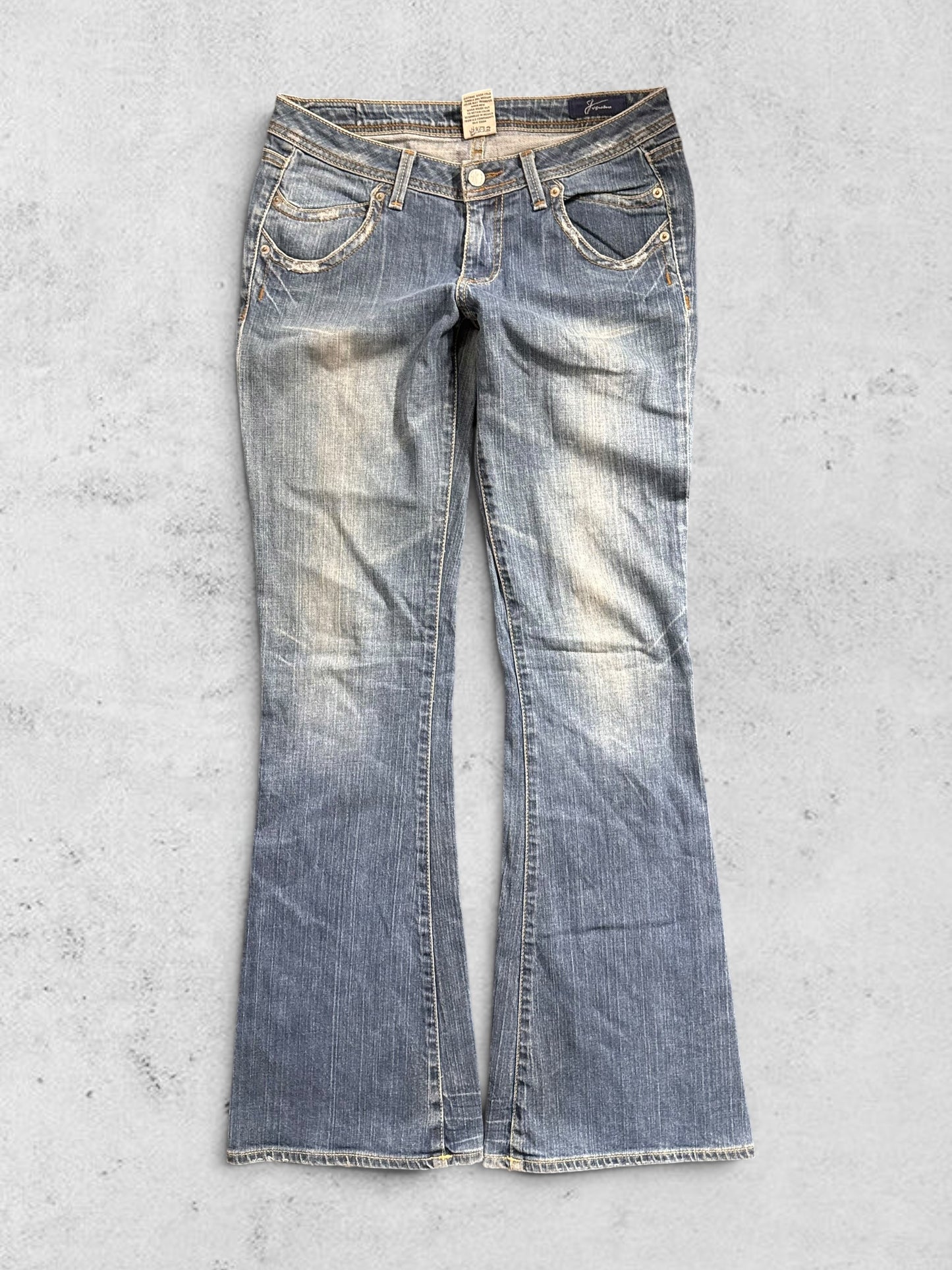 Lågmidjade jeans stl: S/M