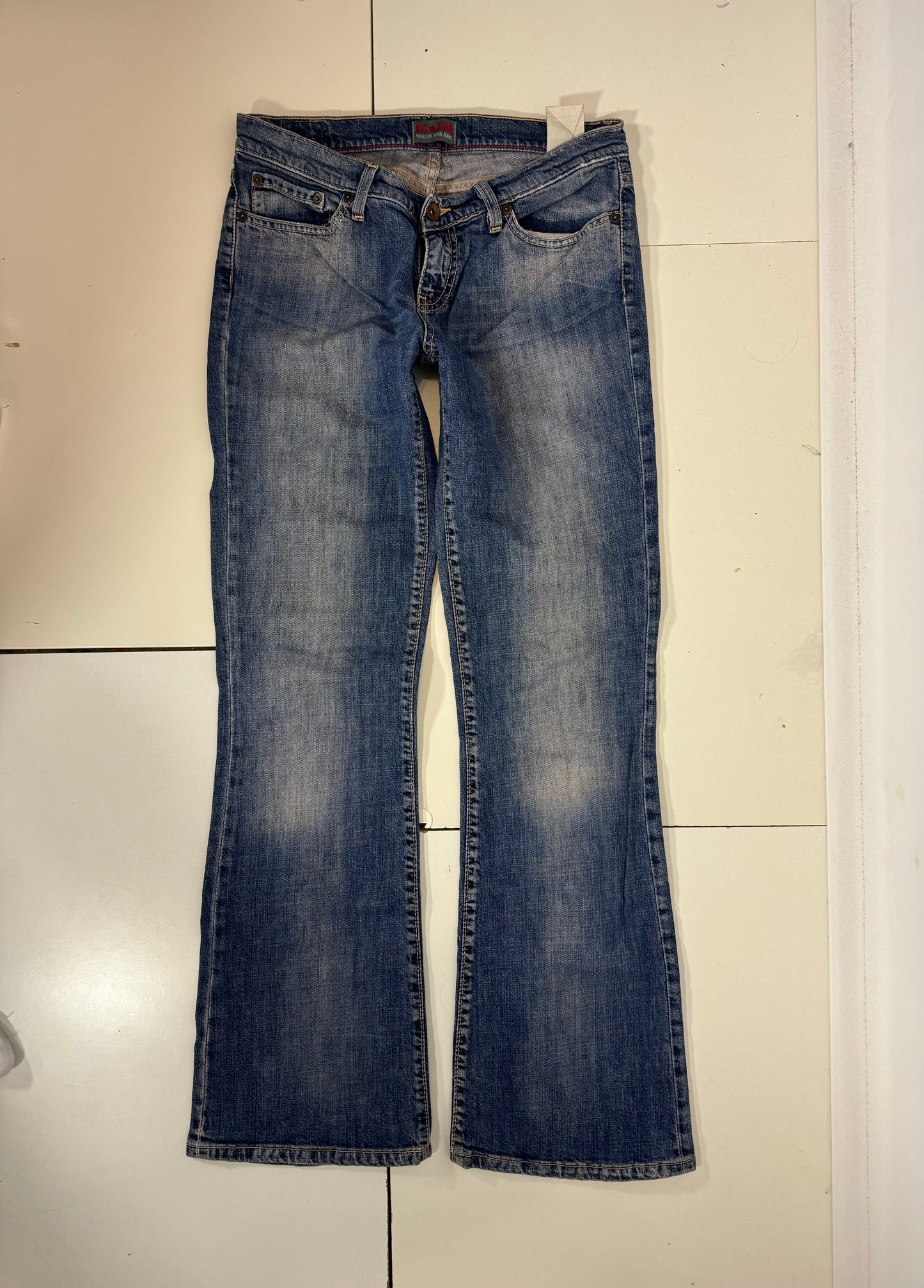 Lågmidjade jeans stl: S