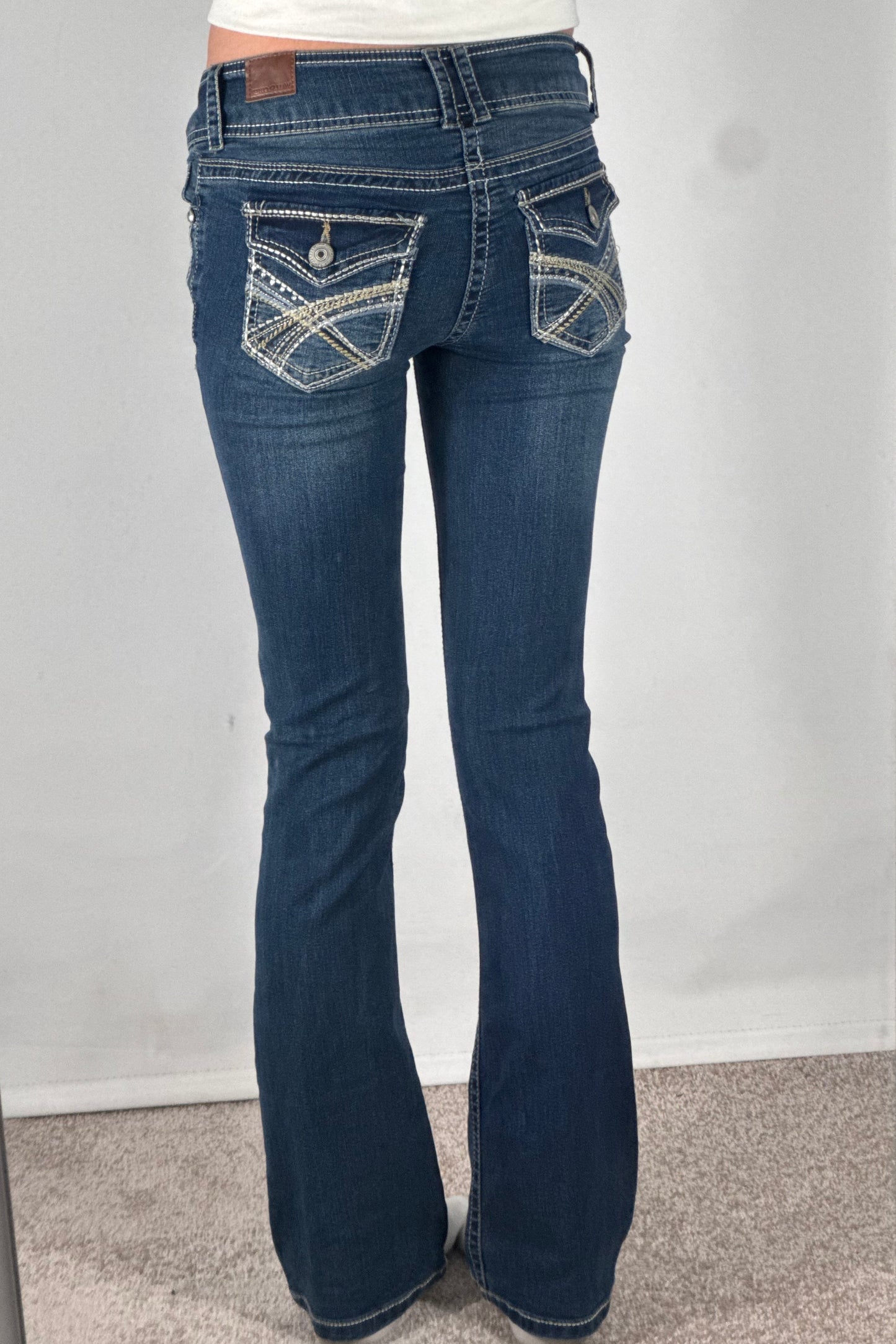 Lågmidjade jeans stl: XXS