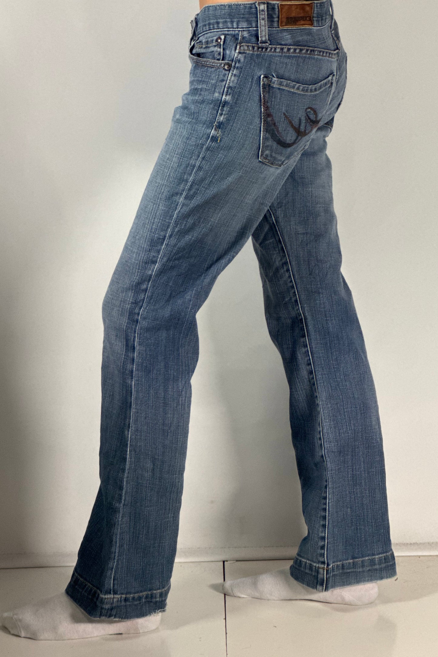 Lågmidjade jeans stl: S