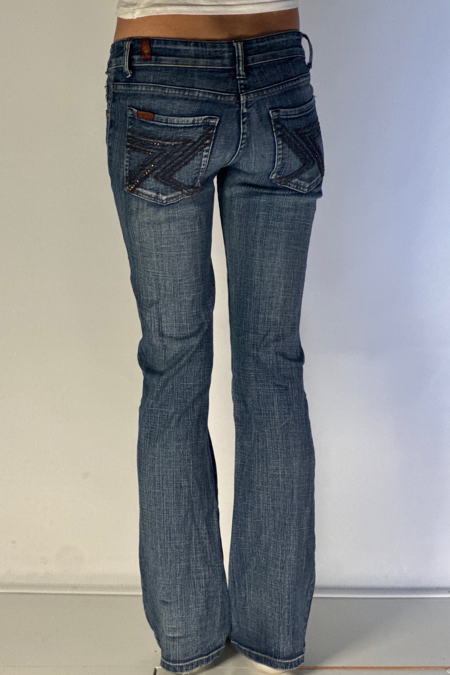Lågmidjade jeans stl: XS