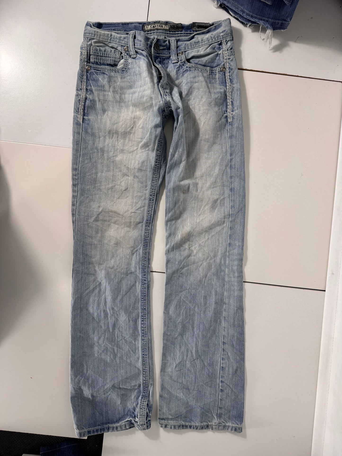 Lågmidjade jeans stl: S