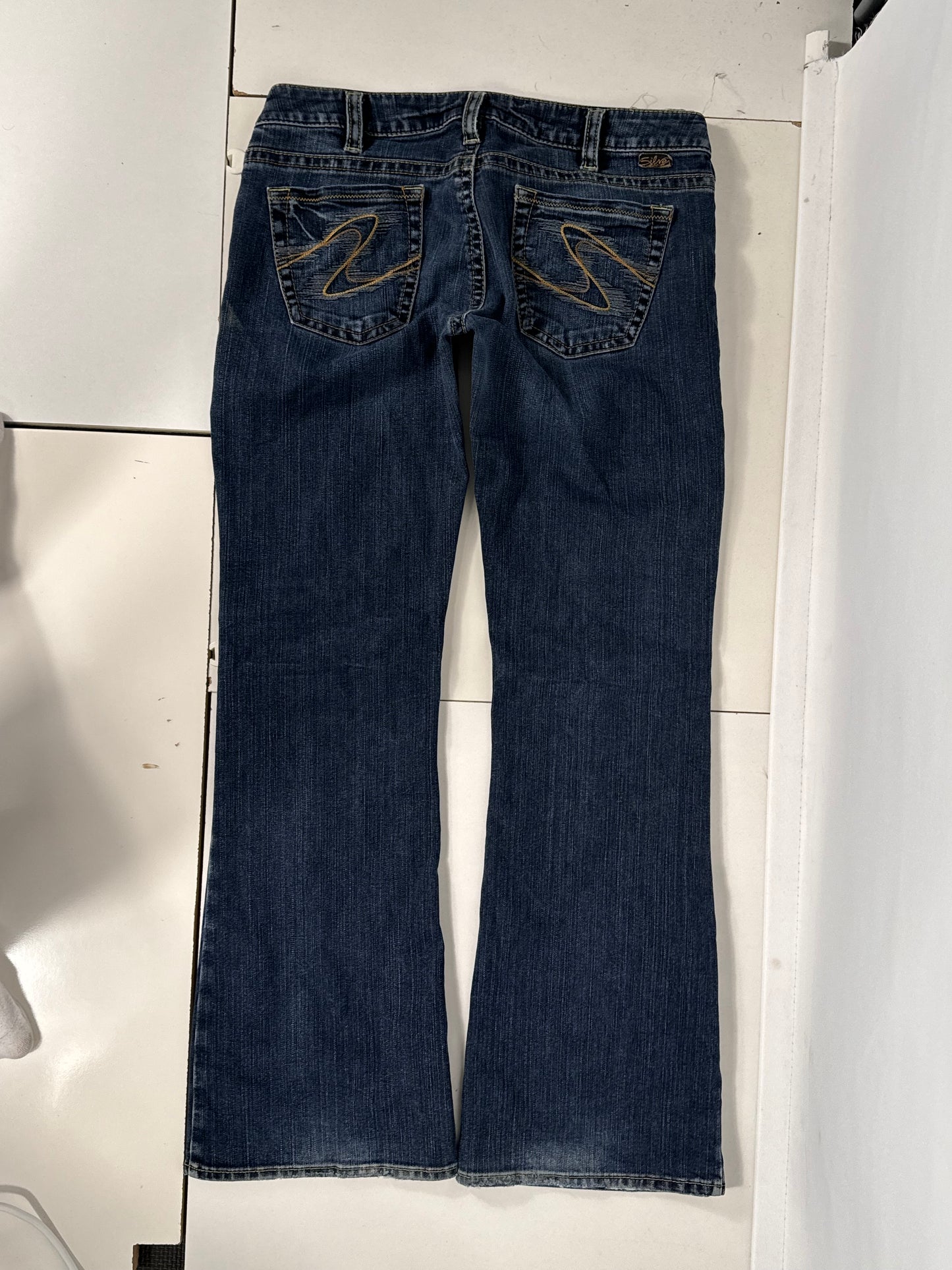 Lavtaljede jeans str: M