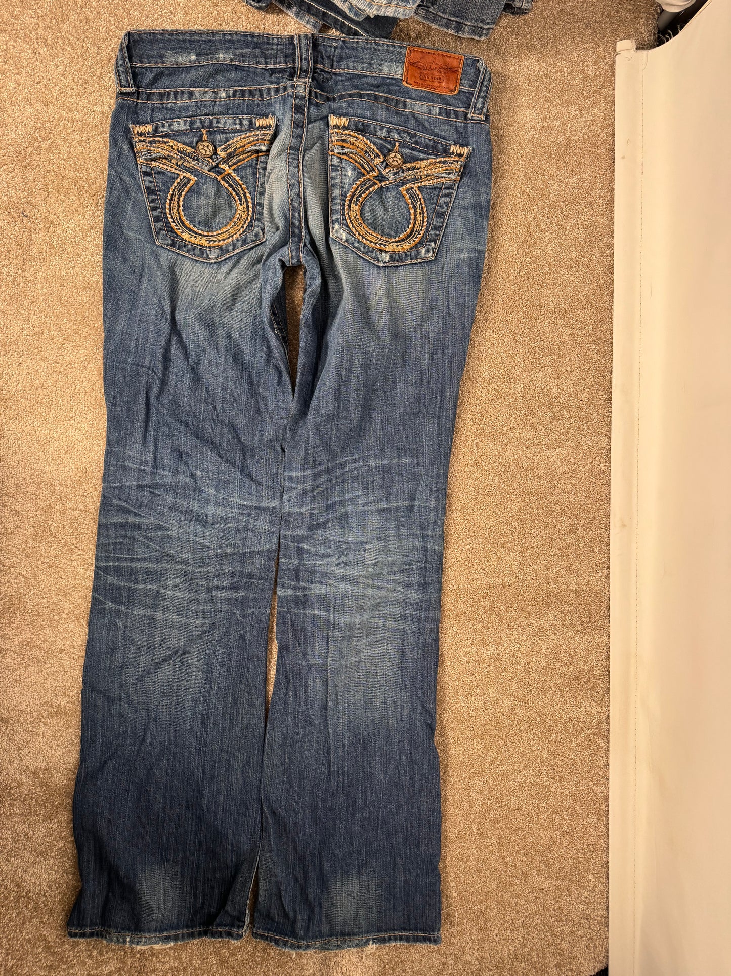 Lågmidjade jeans stl: M