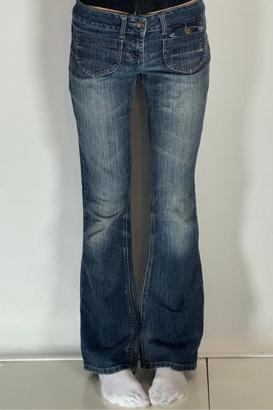 Lågmidjade jeans stl: S