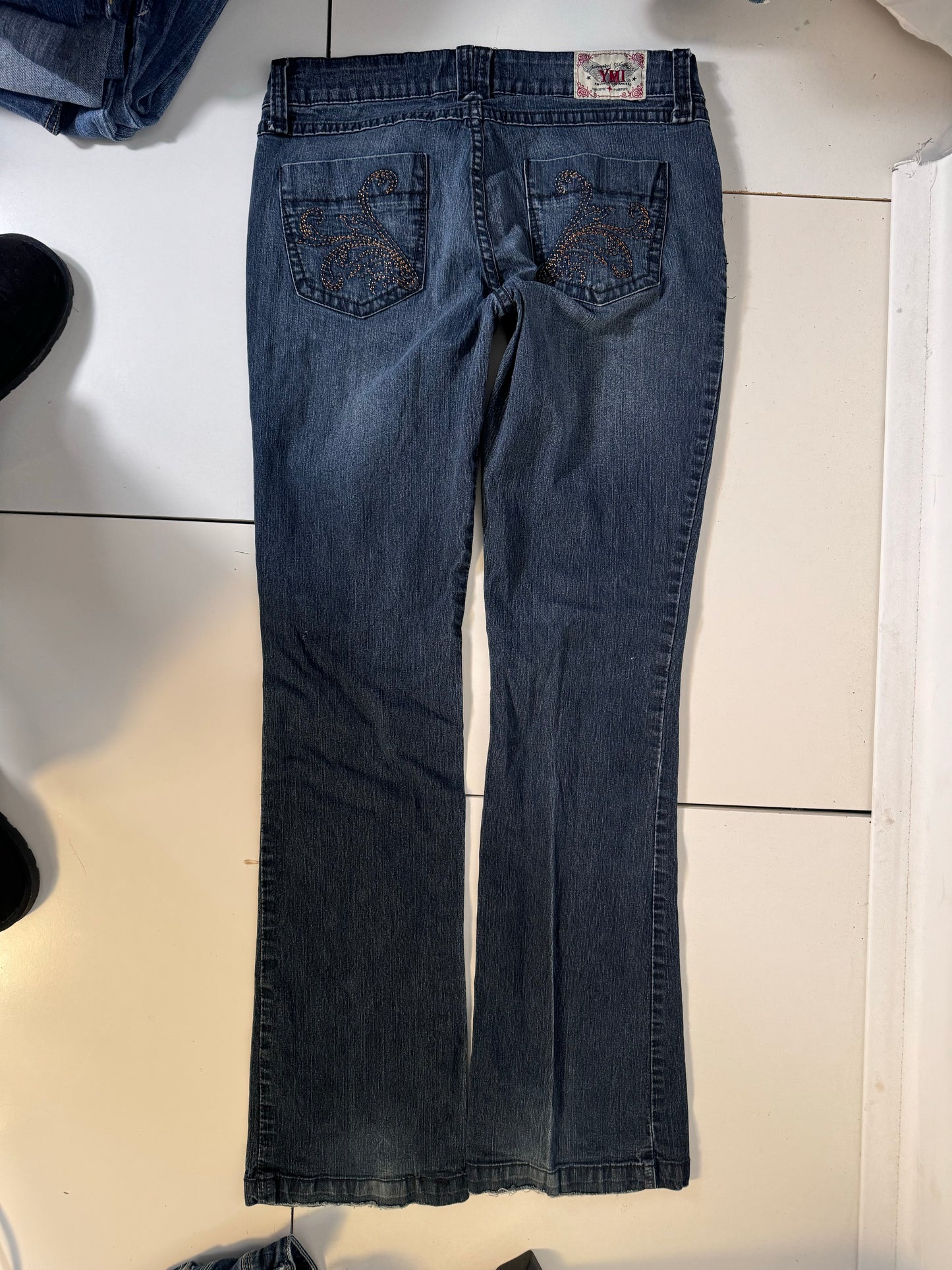 Lågmidjade jeans stl: XS