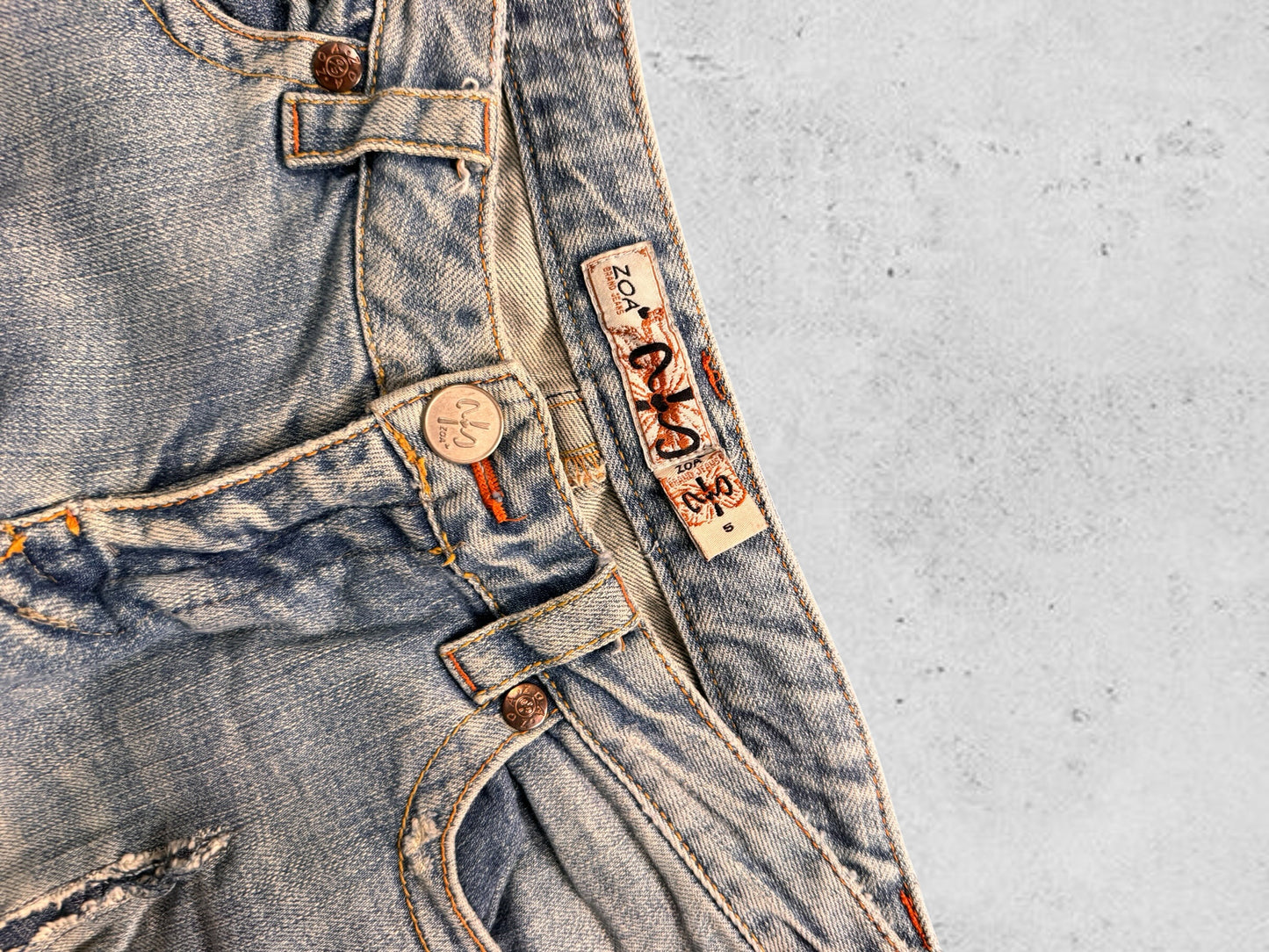 Lågmidjade jeans stl: S
