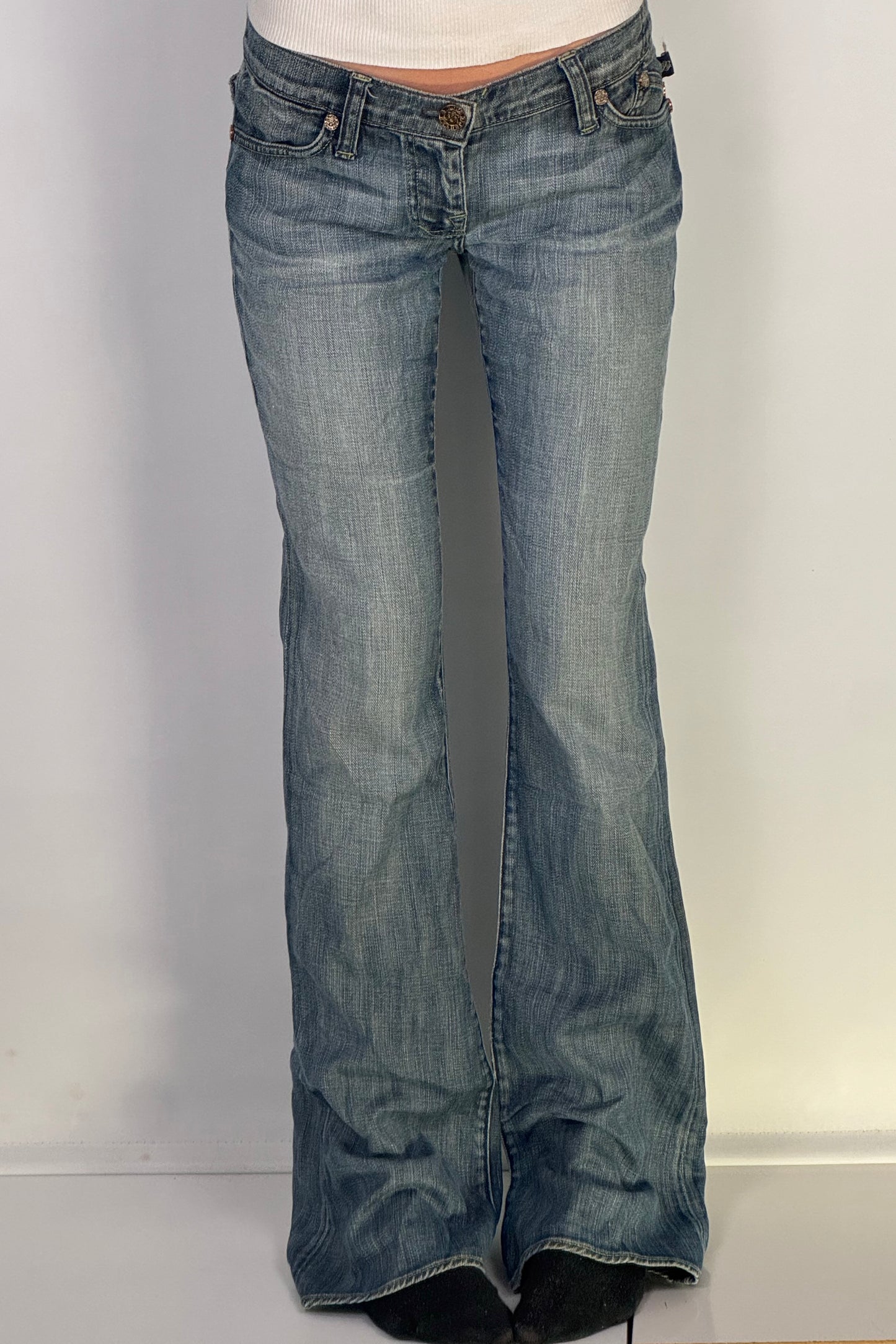 Lågmidjade jeans stl: S