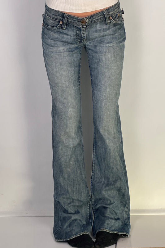 Lågmidjade jeans stl: S