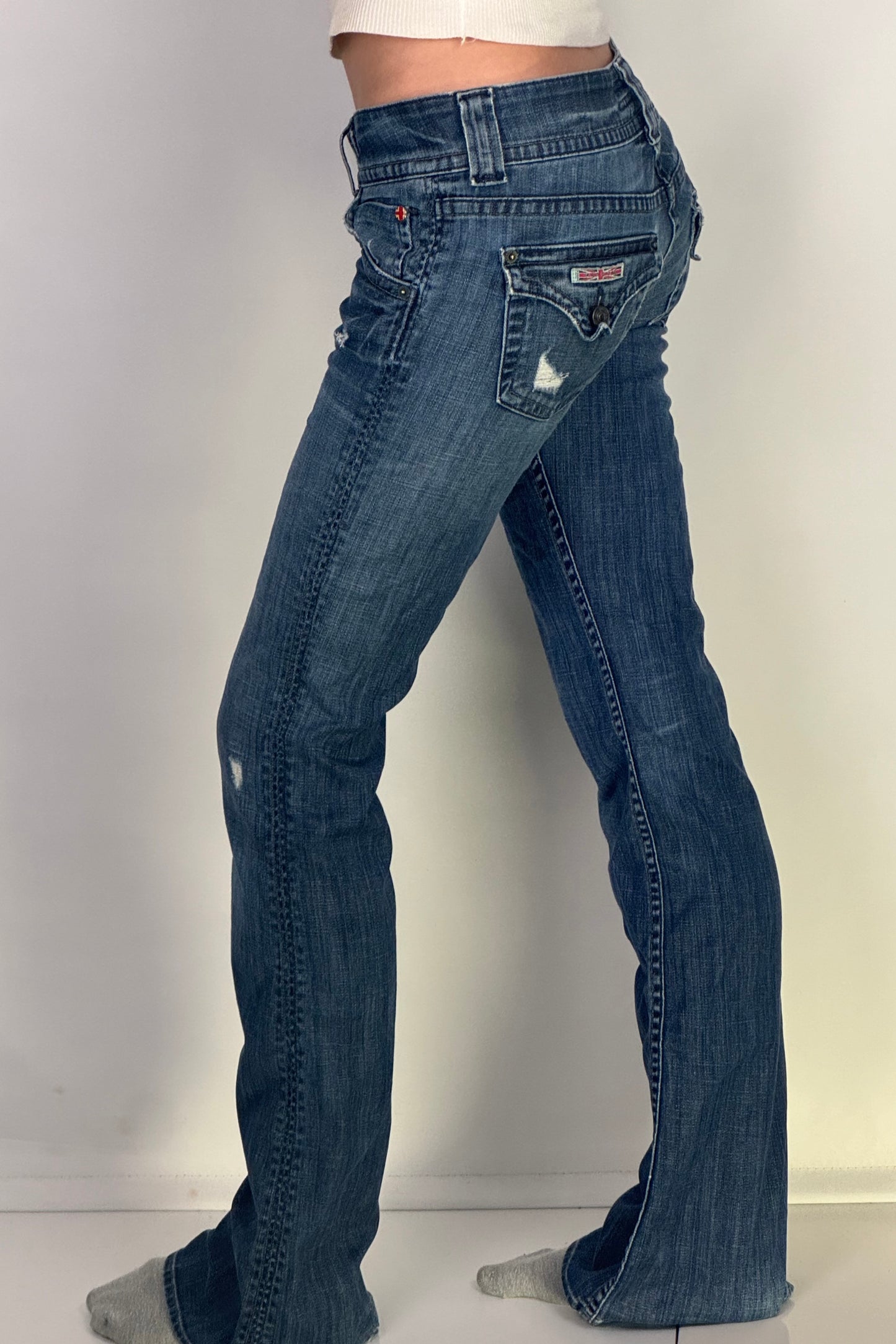 Lågmidjade jeans stl: S
