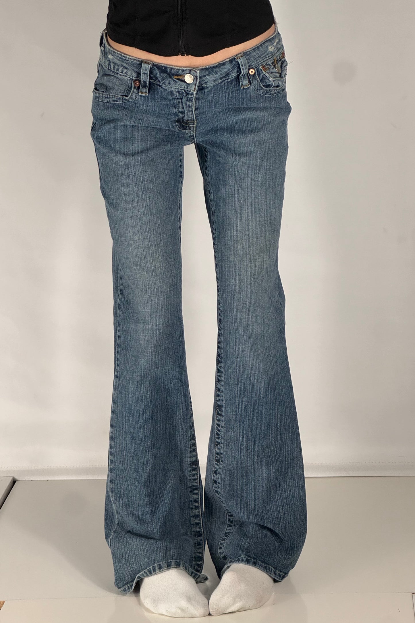 Lågmidjade jeans stl: M