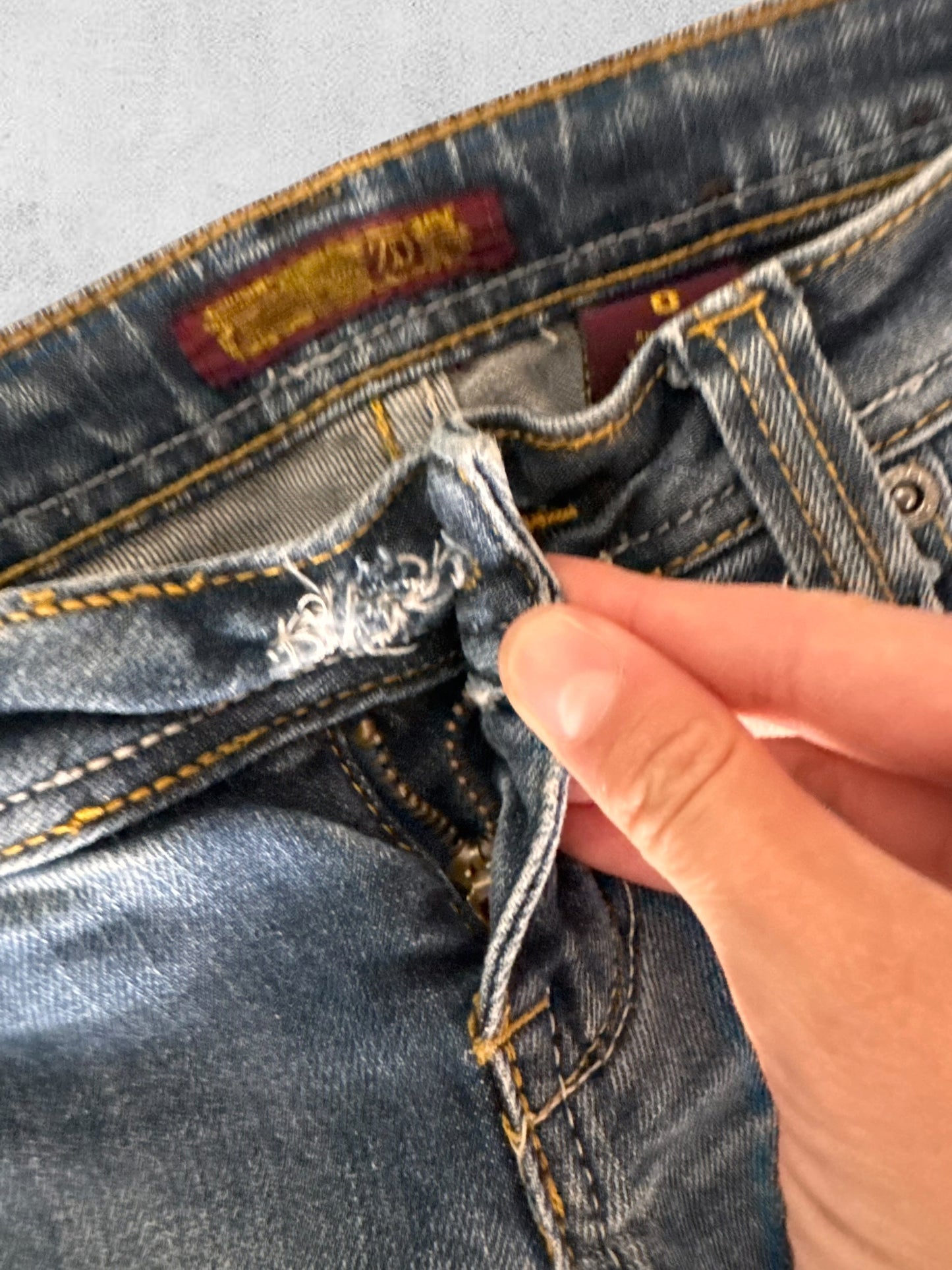 Lågmidjade jeans stl: XXS