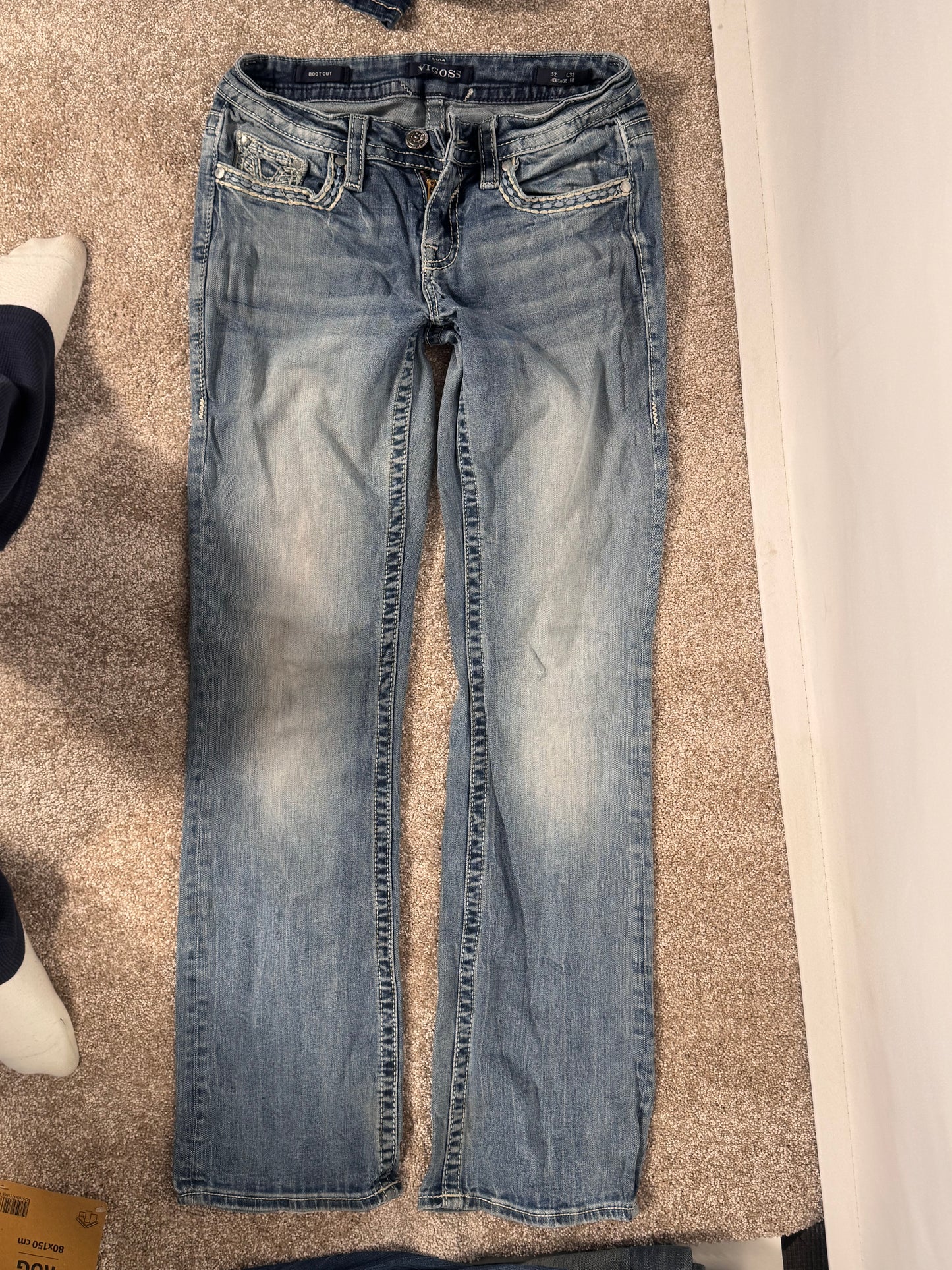 Lavtaljede jeans str: XS