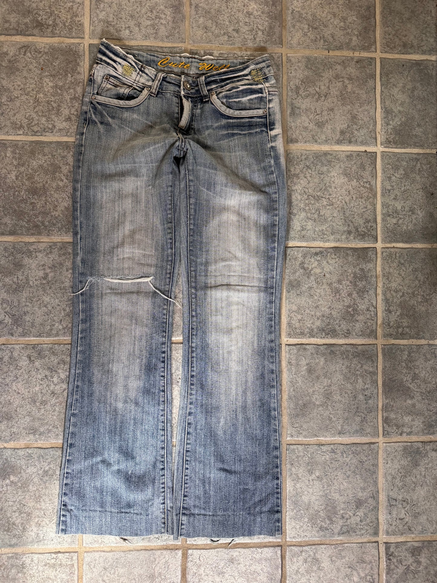 Lågmidjade jeans stl: XS