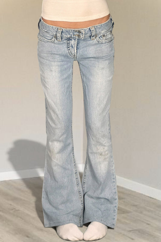 Lågmidjade jeans stl: S