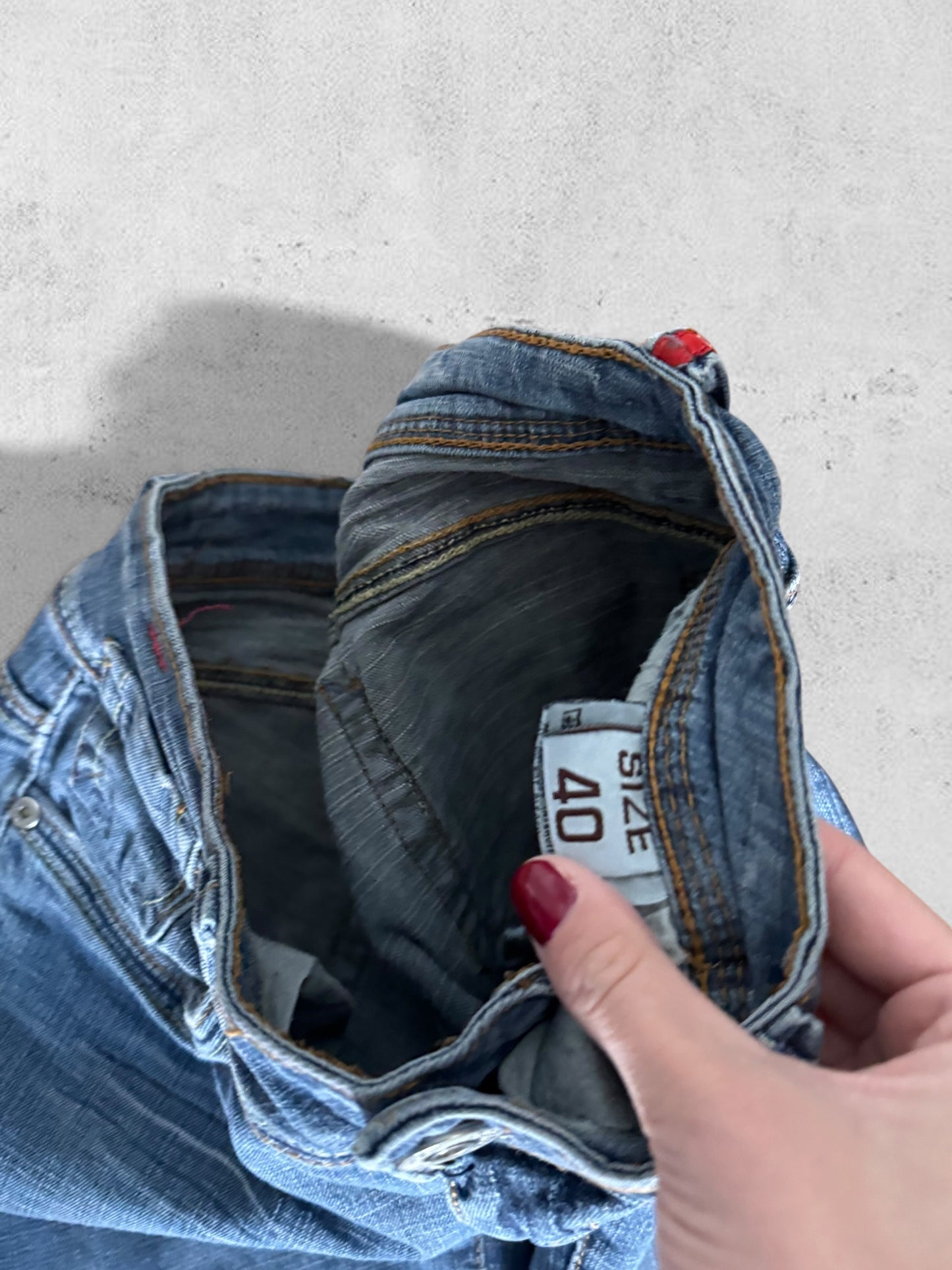 Lågmidjade jeans stl: XS