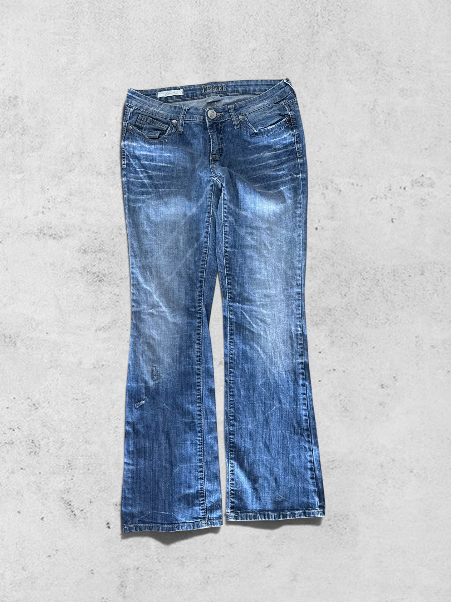 Lågmidjade jeans stl: S