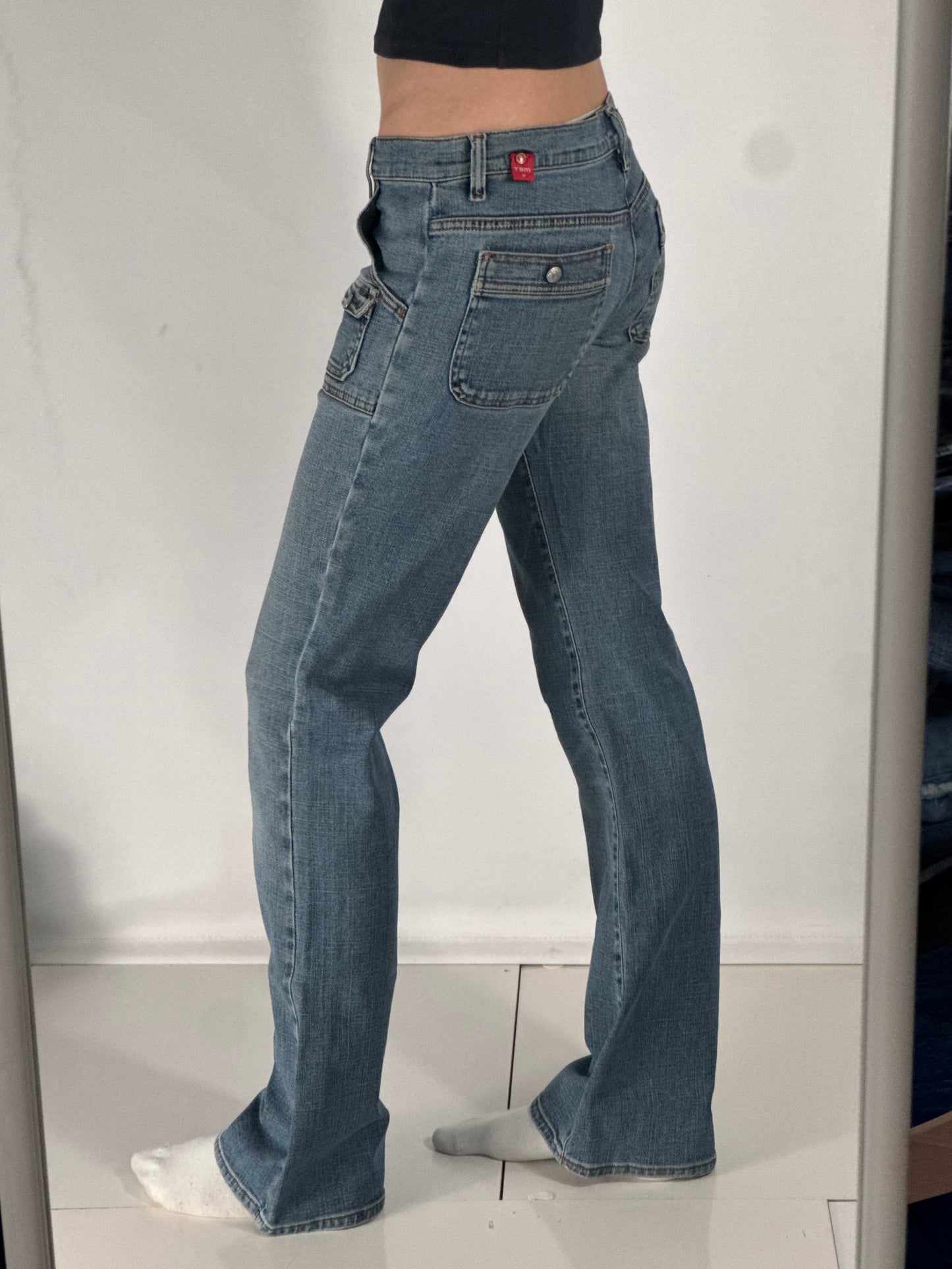 Lågmidjade jeans stl: XS