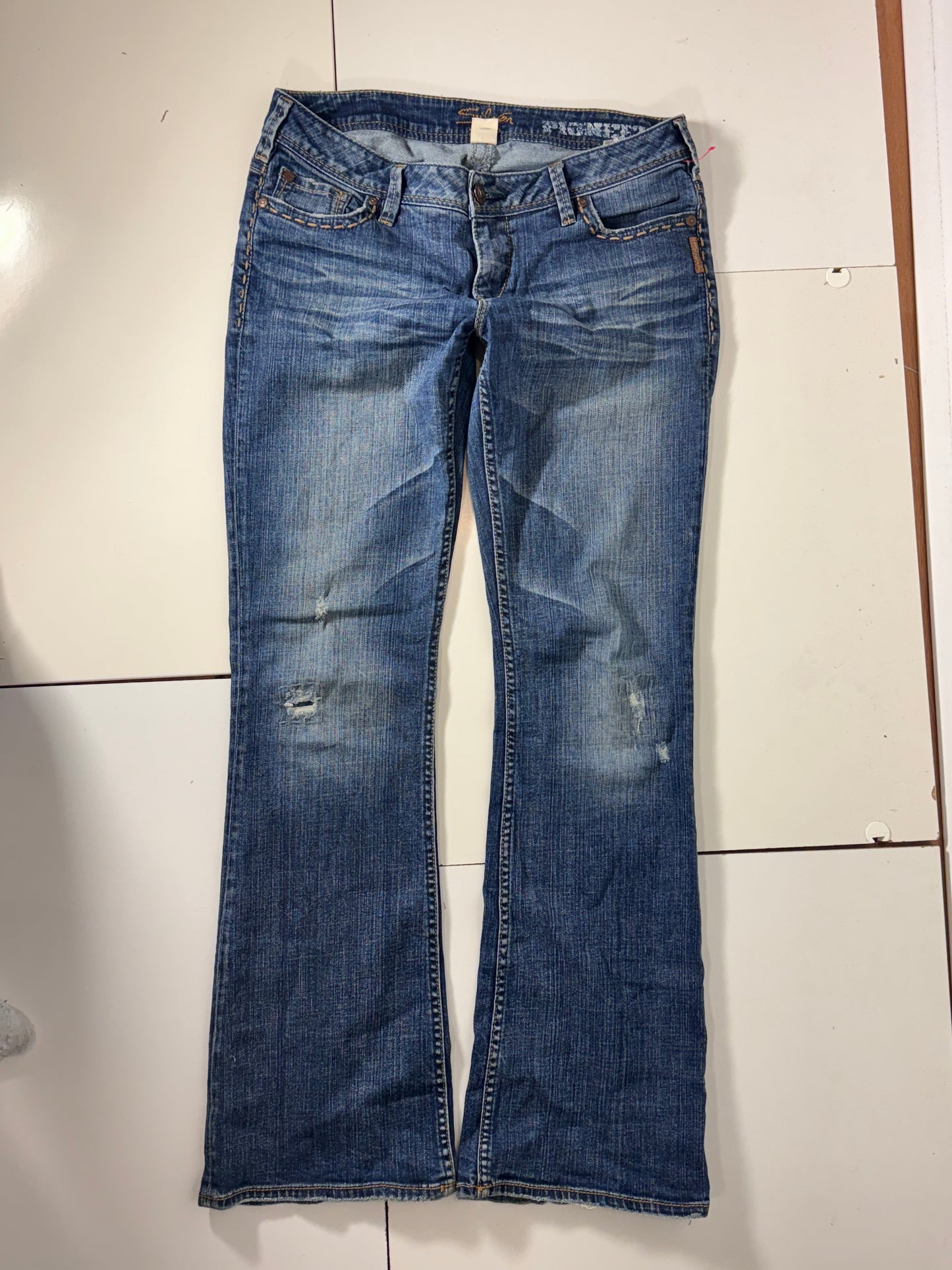 Lågmidjade jeans stl: L